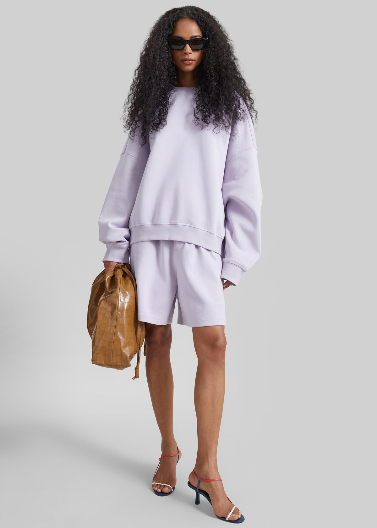 Lorcy Oversized Sweatshirt - Lavender – view 1 of 8