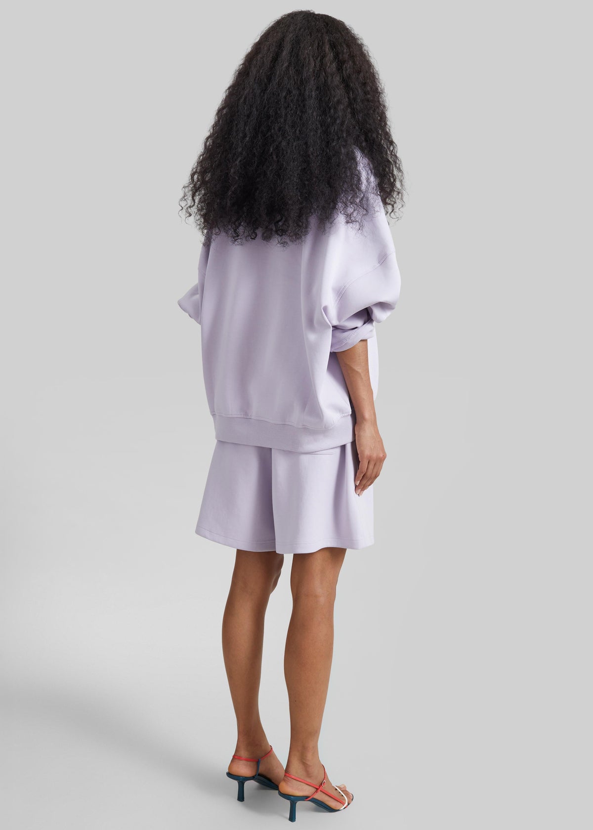 Lorcy Oversized Sweatshirt - Lavender – view 7 of 8