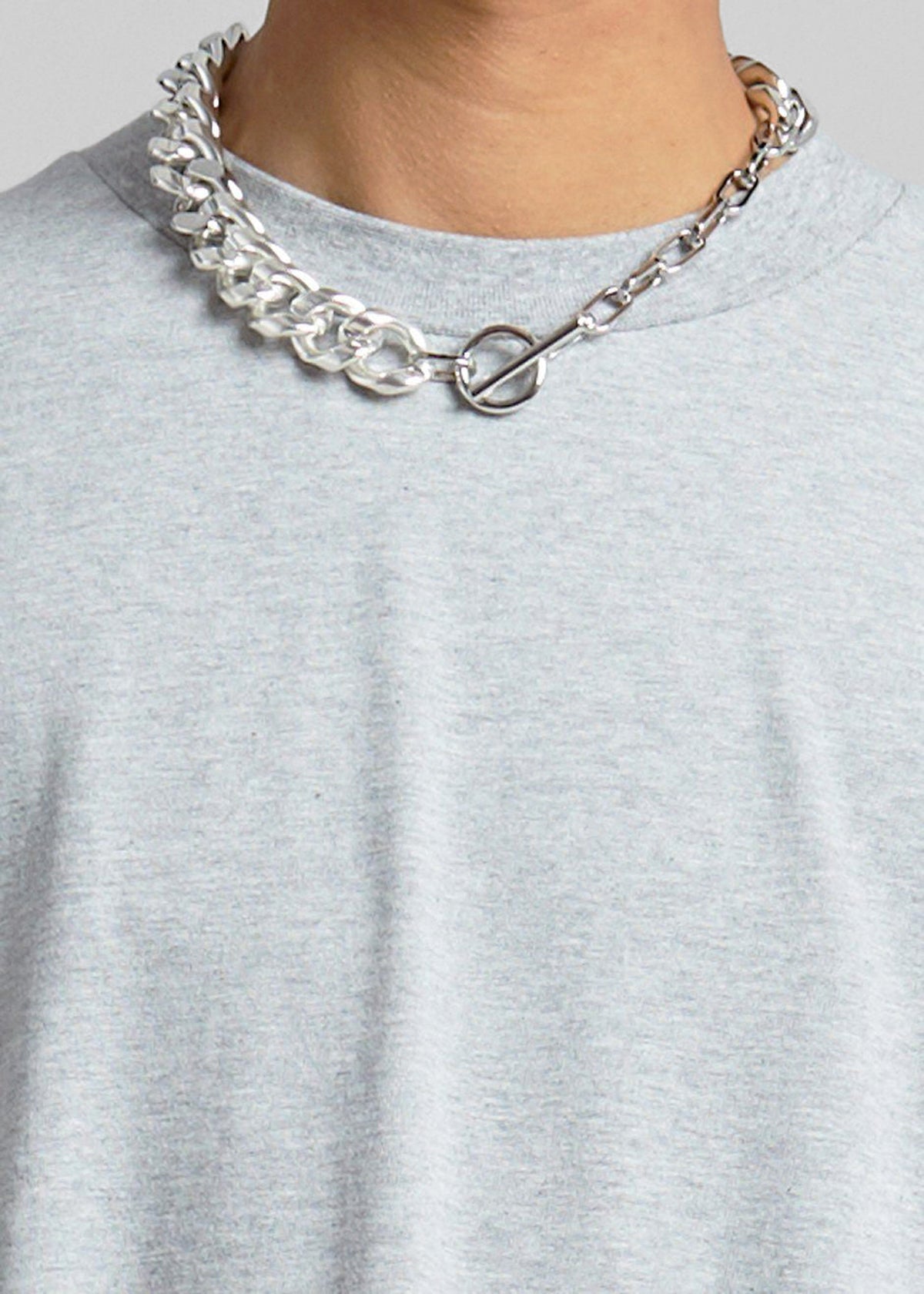 Lou Oversized Tee Dress - Heather Grey – view 4 of 7
