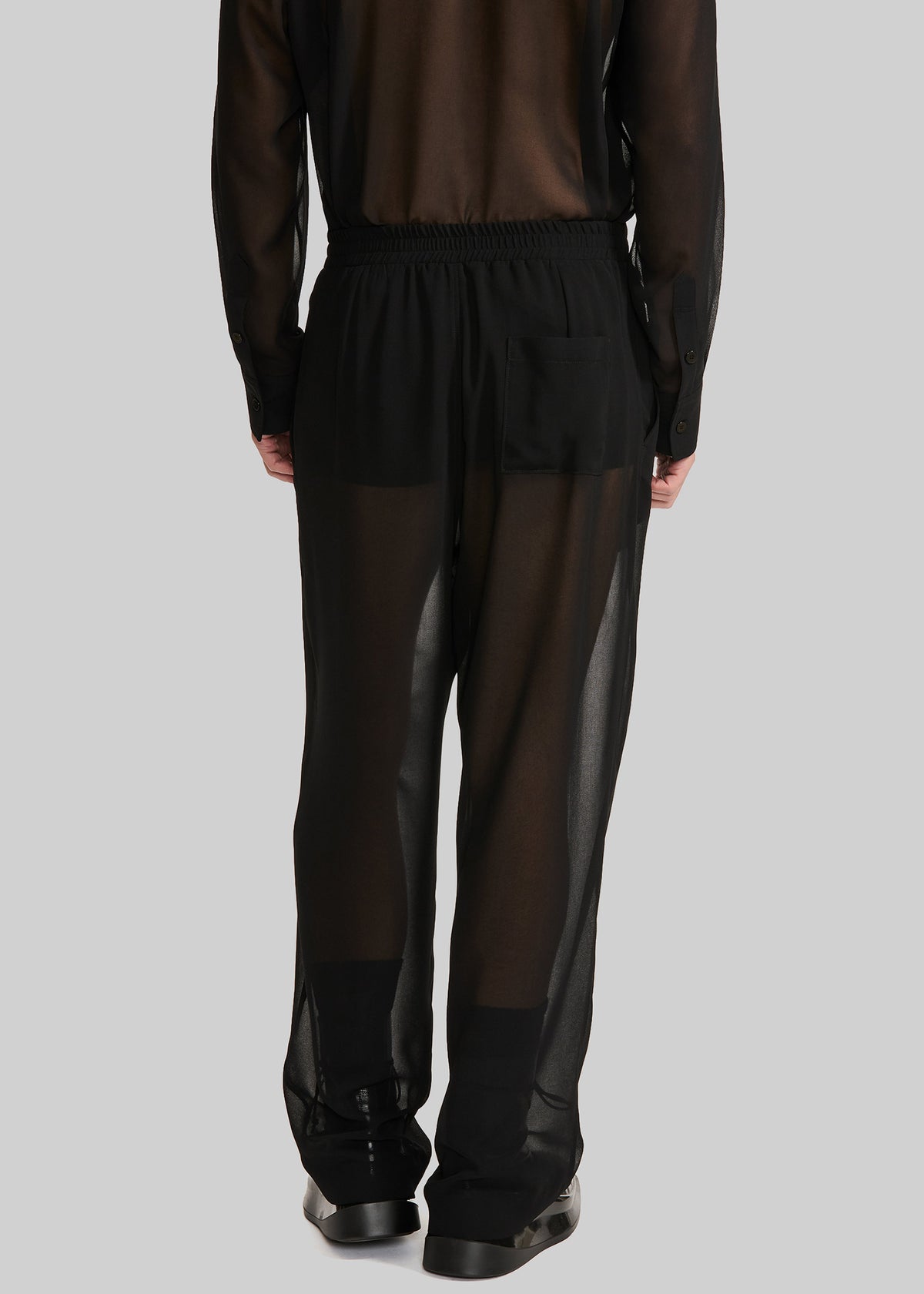Louis Gabriel Nouchi Large Jogging Pants - Black – view 8 of 8