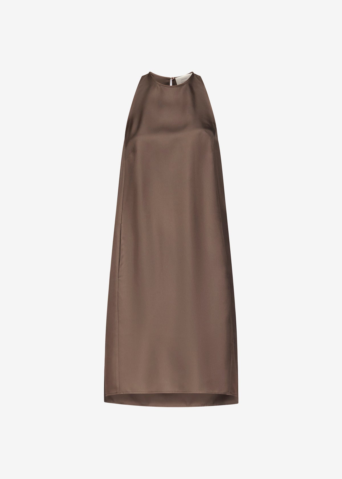 Loulou de Saison Bruna Cape Dress - Dark Brown – view 7 of 7