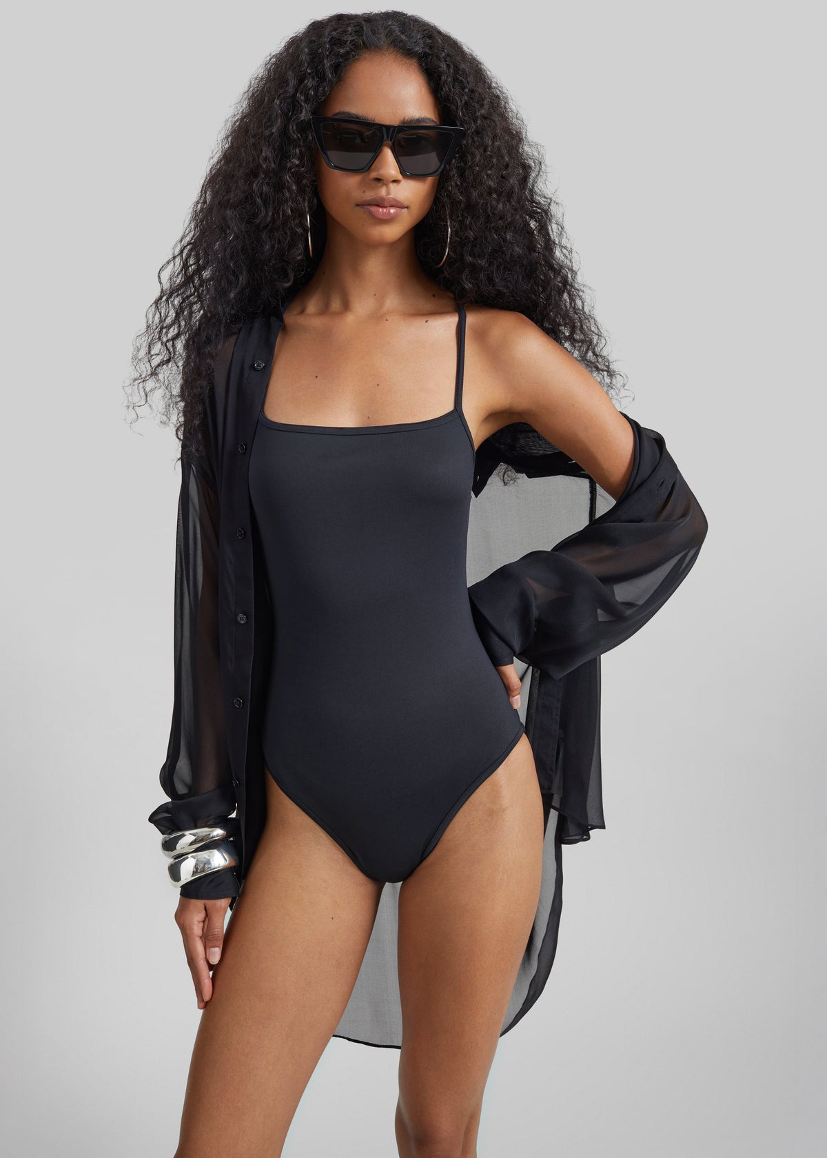 Loulou de Saison Itak Lds Swimsuit - Black – view 5 of 7