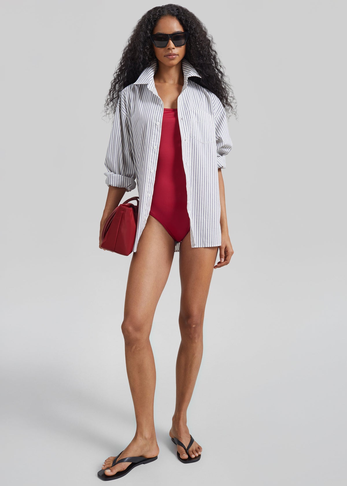 Loulou de Saison Itak Lds Swimsuit - Red – view 4 of 7