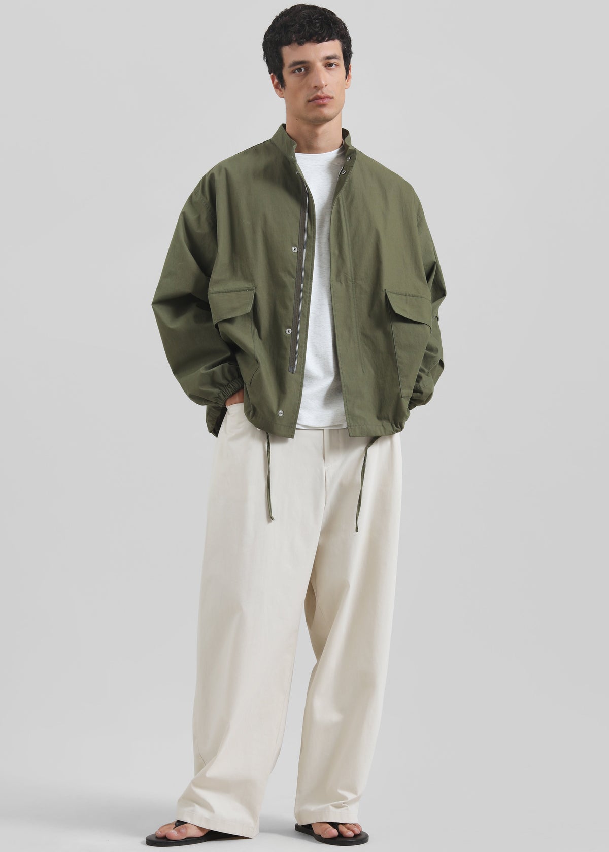 Lowan Cargo Jacket - Olive – view 2 of 6