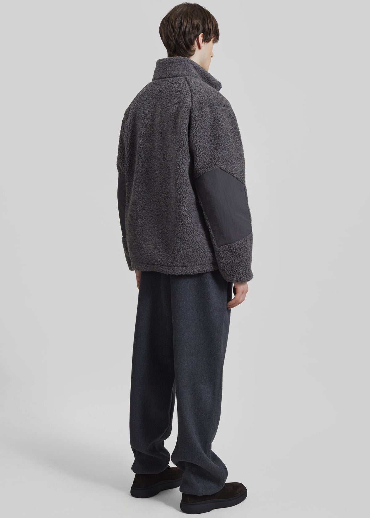 Lucan Fleece Jacket - Grey – view 7 of 8