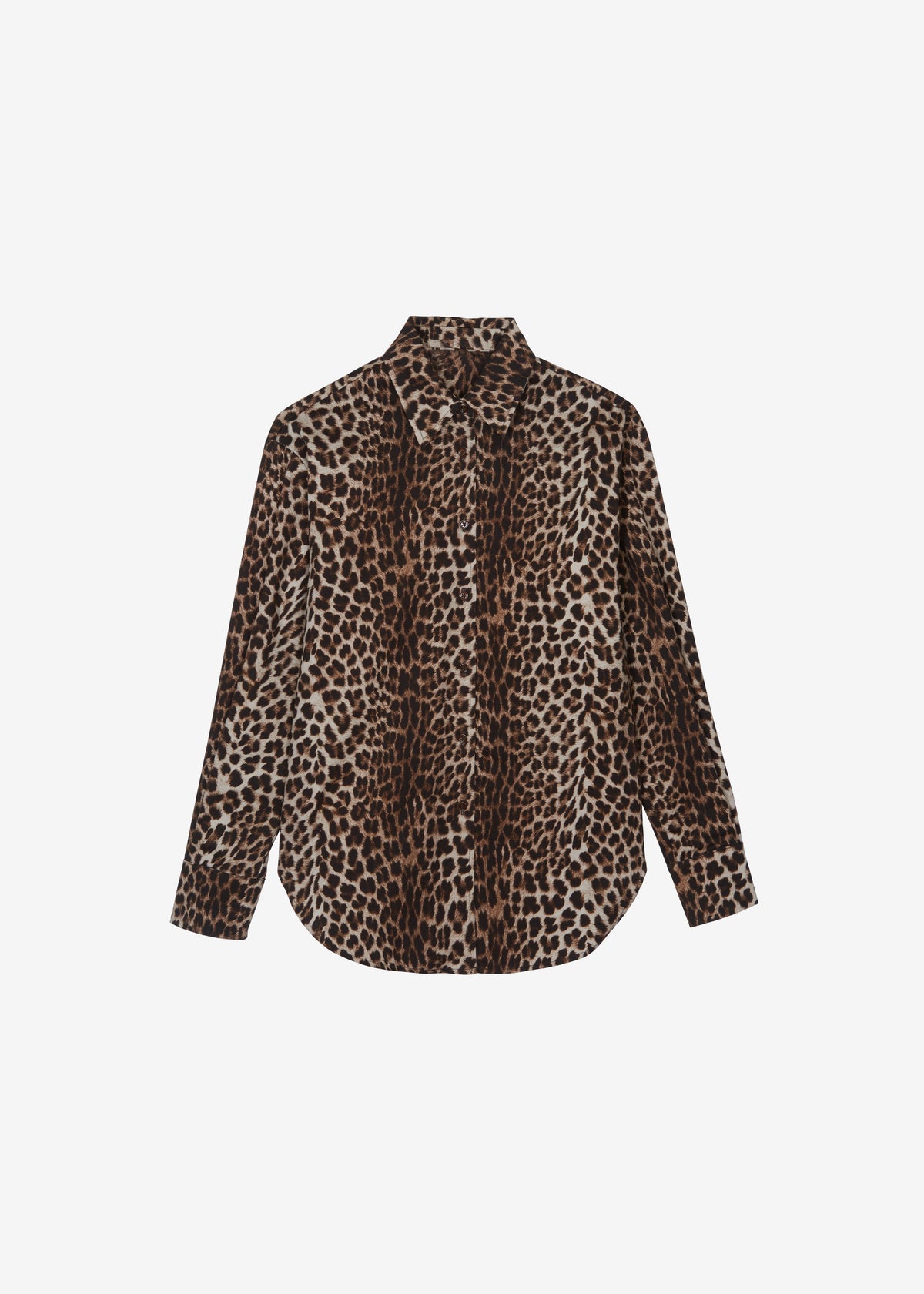 Lui Leopard Print Shirt - Brown – view 10 of 10