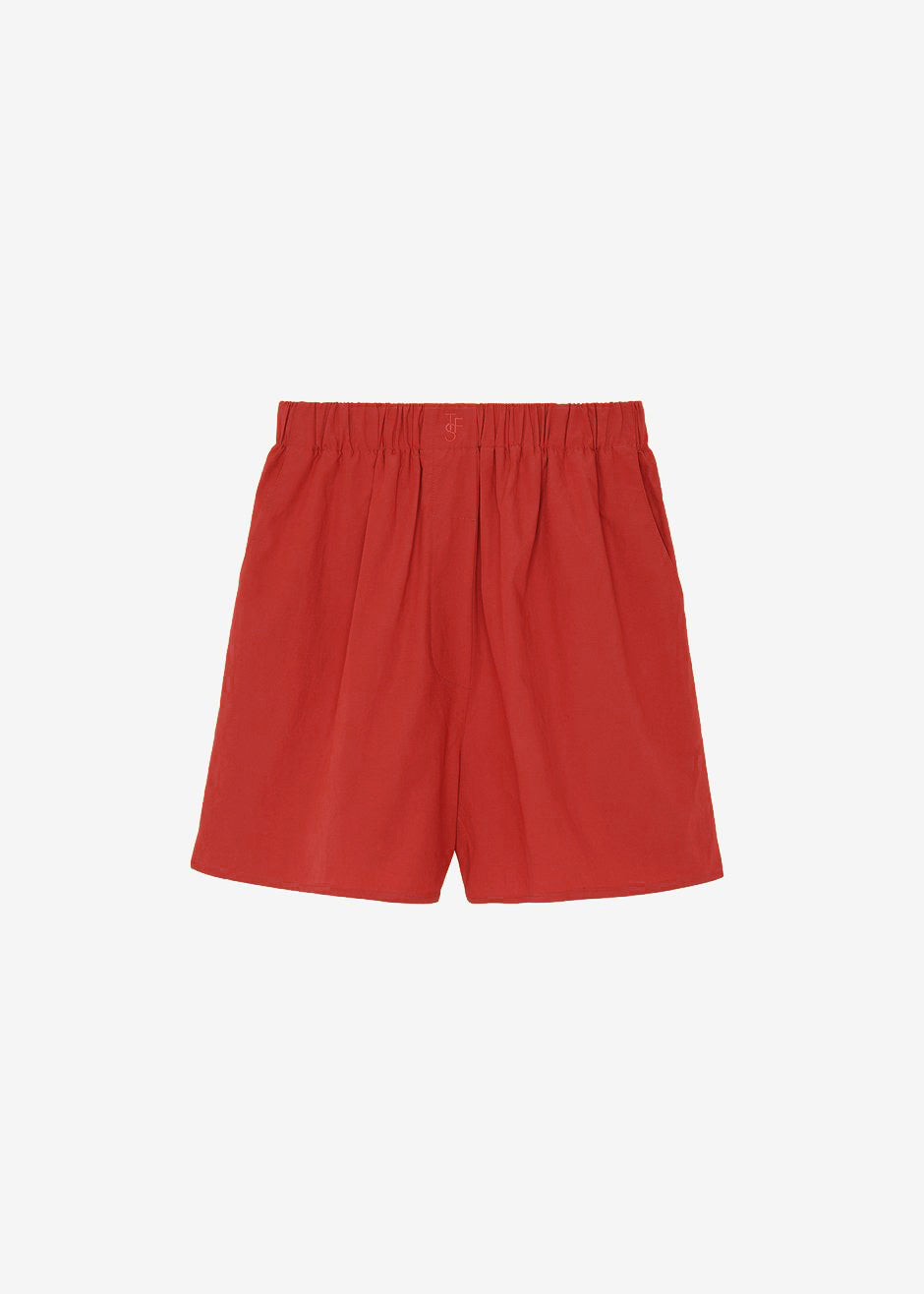 Lui Organic Cotton Boxer Shorts - Red – view 6 of 6