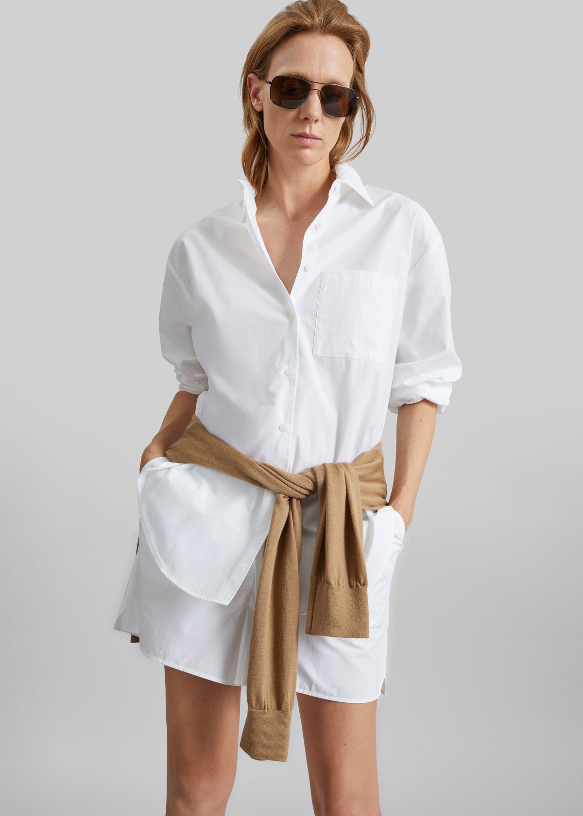 Lui Organic Cotton Boxer Shorts - White – view 7 of 9