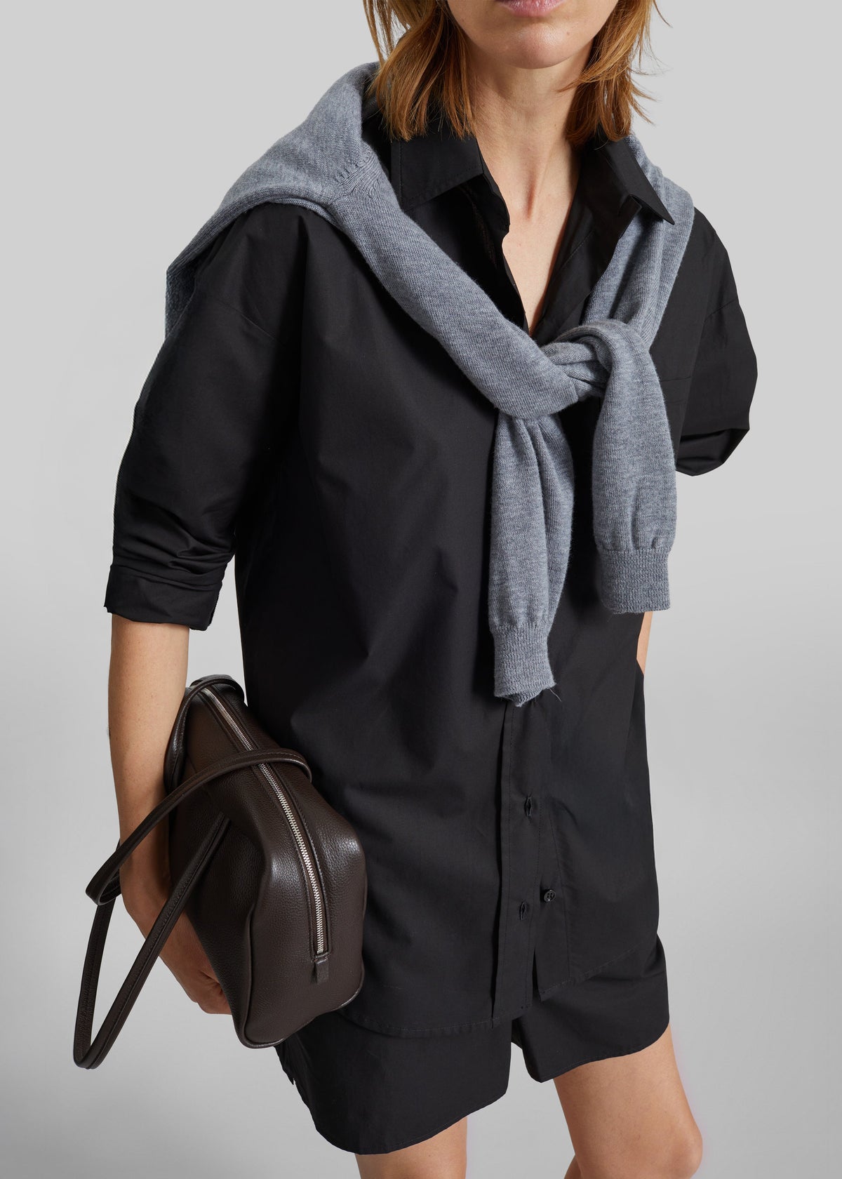 Lui Organic Cotton Shirt - Black – view 6 of 12
