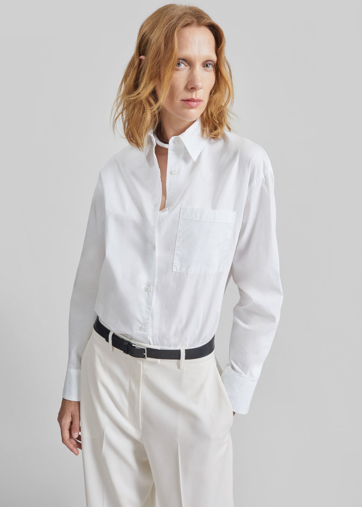 Lui Organic Cotton Shirt - White – view 1 of 9