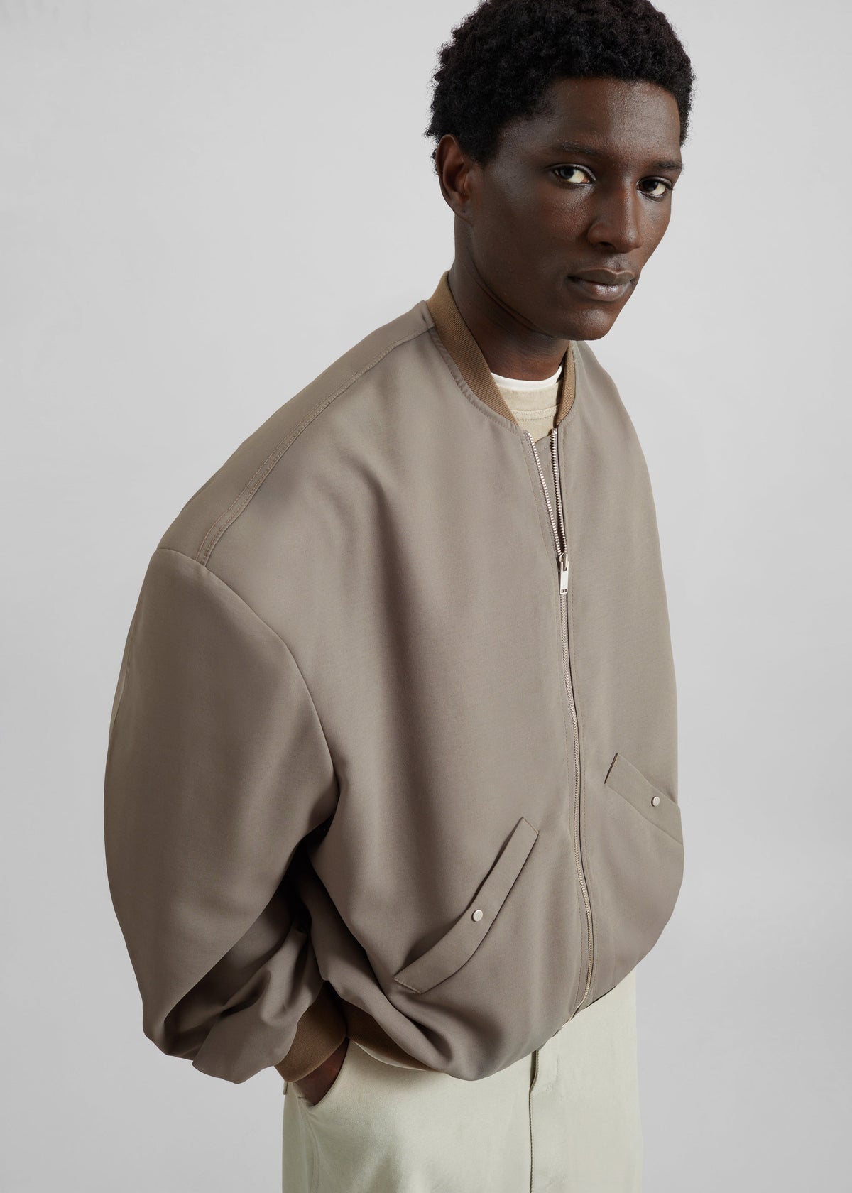 Lumi Bomber Jacket - Dark Olive – view 9 of 12