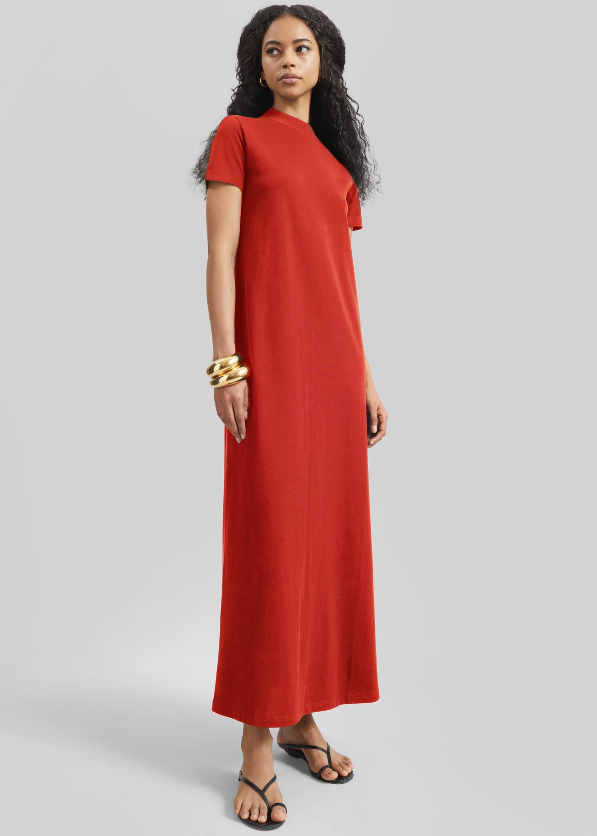 Malo T-Shirt Dress - Red – view 6 of 8