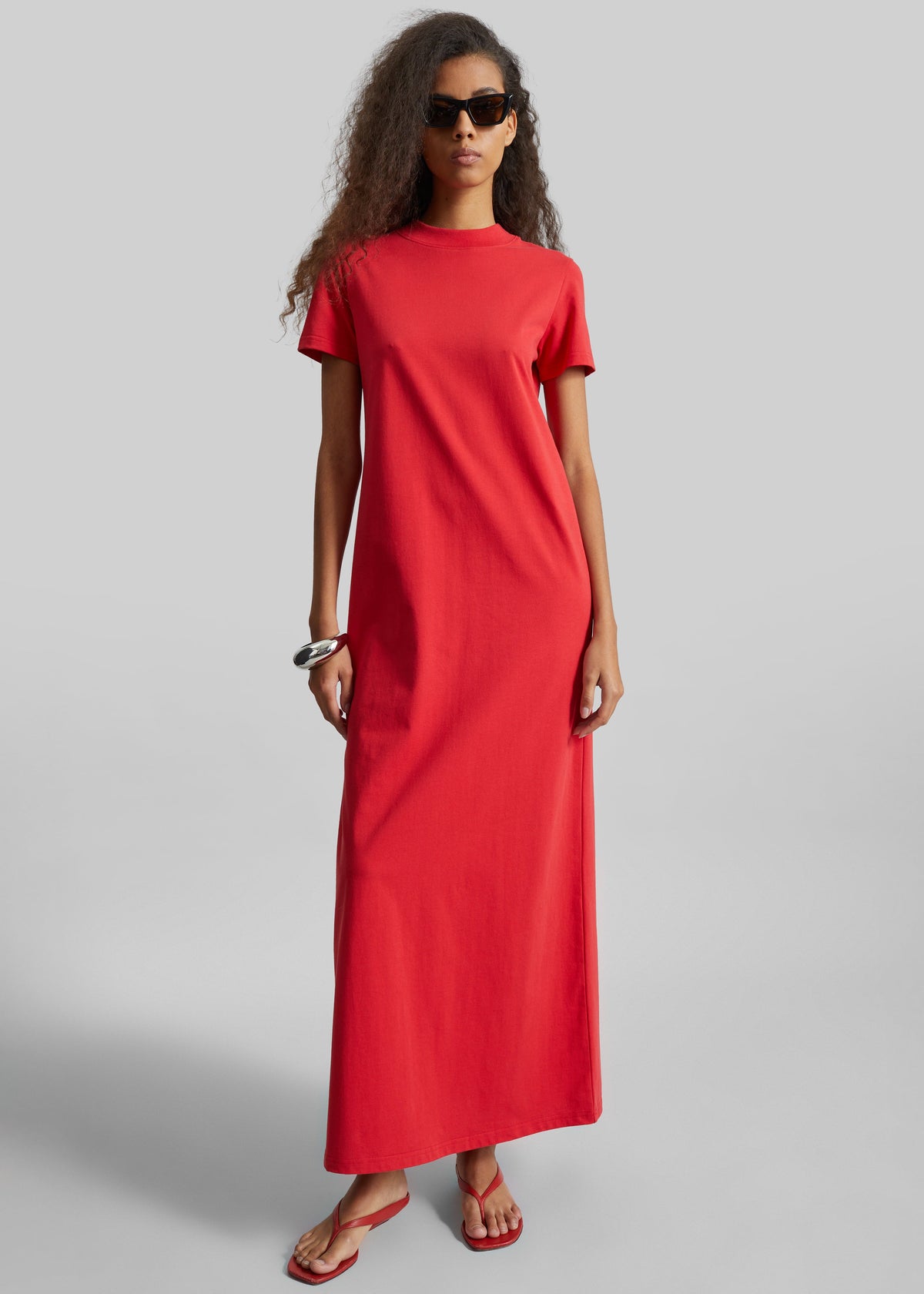Malo T-Shirt Dress - Red – view 4 of 8