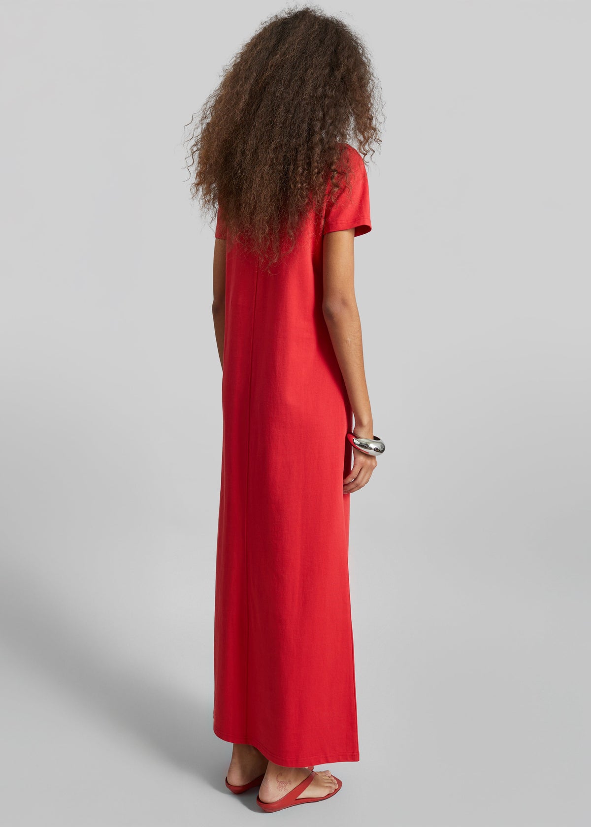 Malo T-Shirt Dress - Red – view 7 of 8