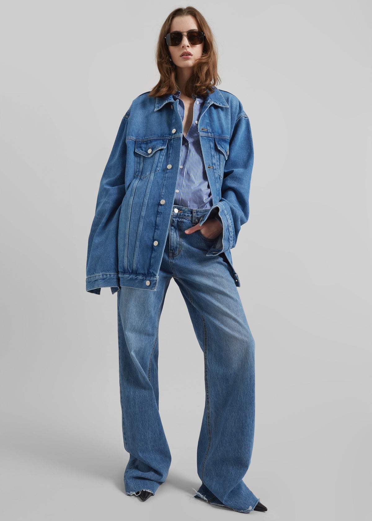 Marden Denim Jacket - Medium Wash – view 5 of 14