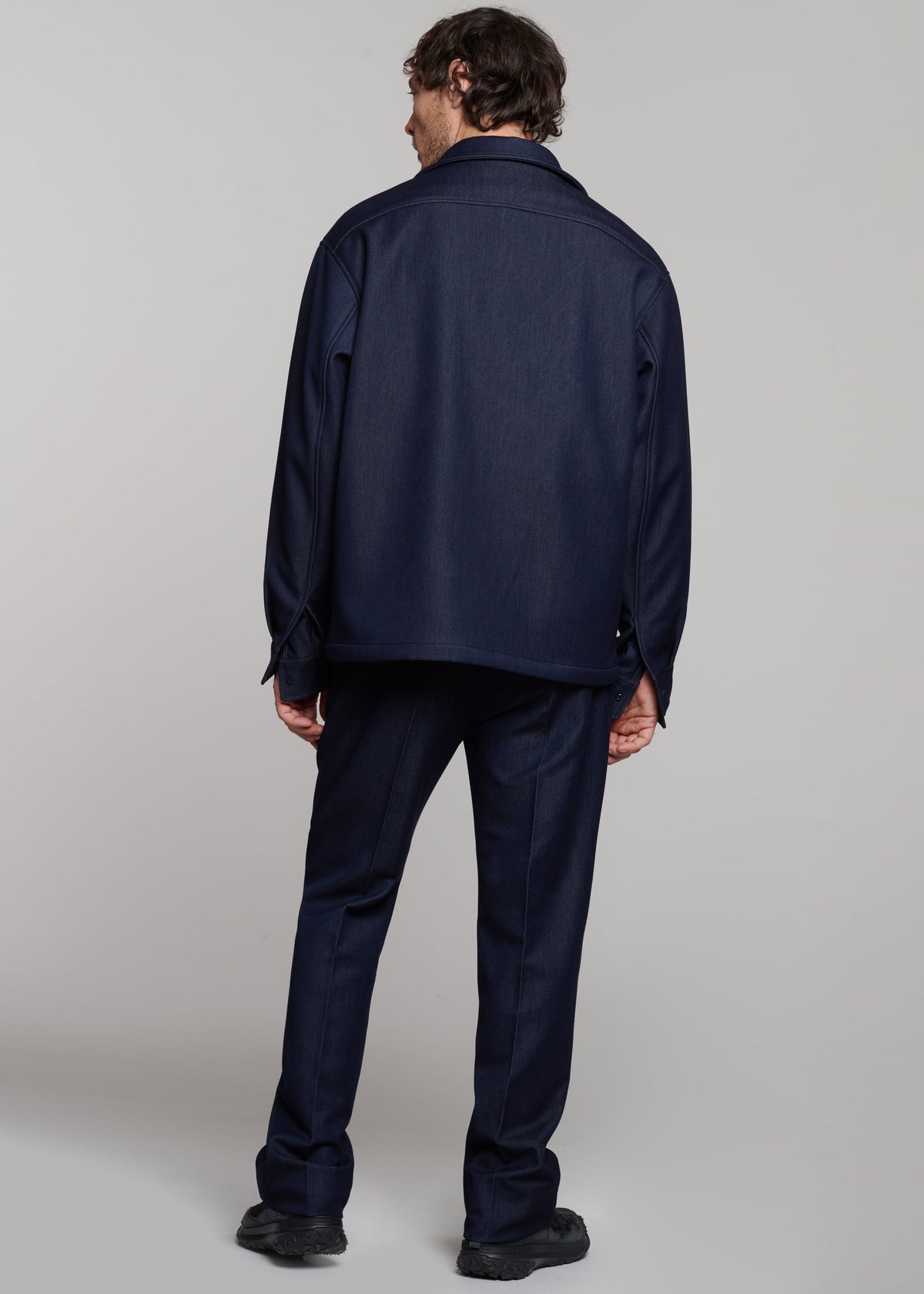 Mason Boxy Jacket - Indigo – view 6 of 7