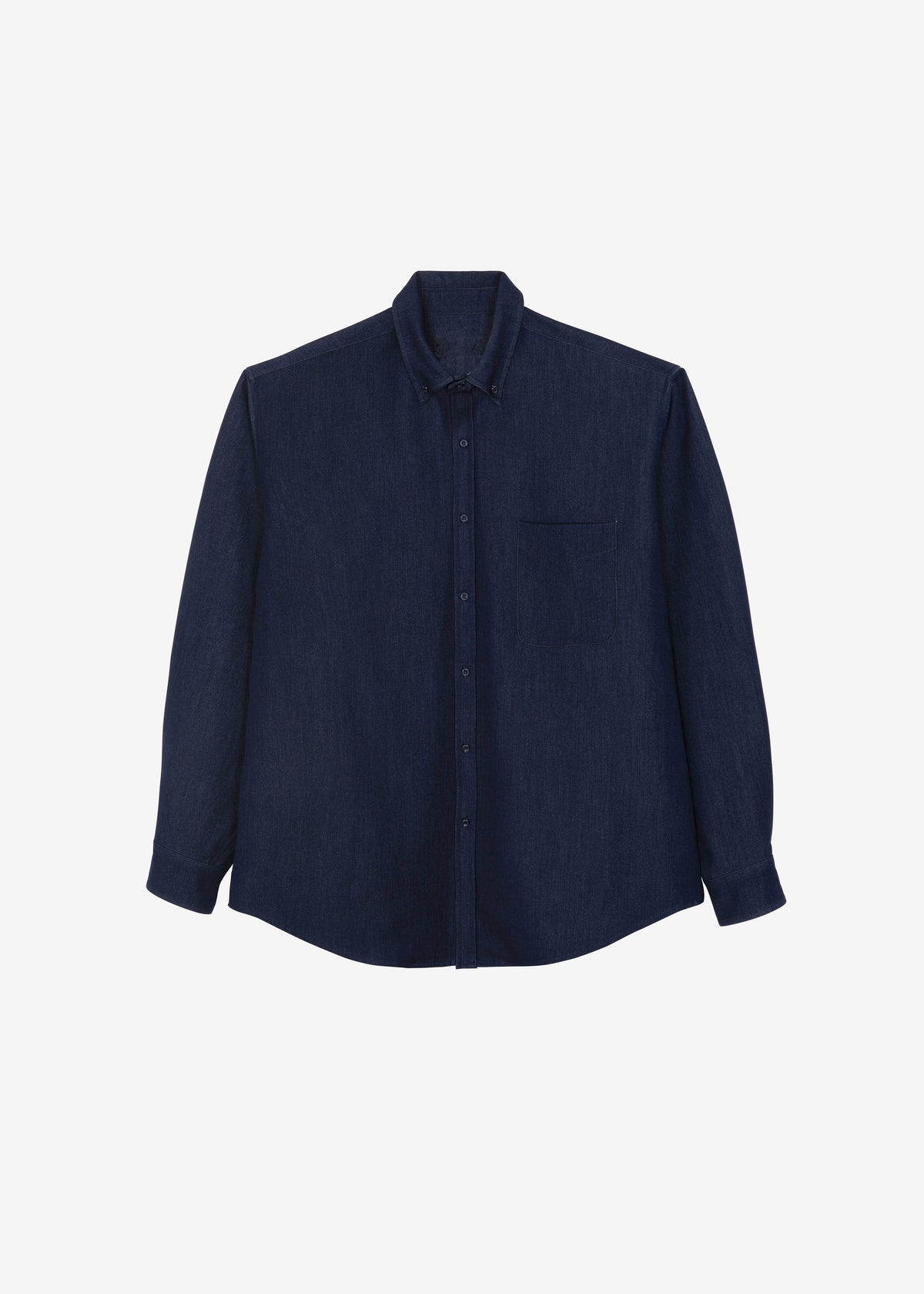 Mason Button Up Shirt - Indigo – view 10 of 10