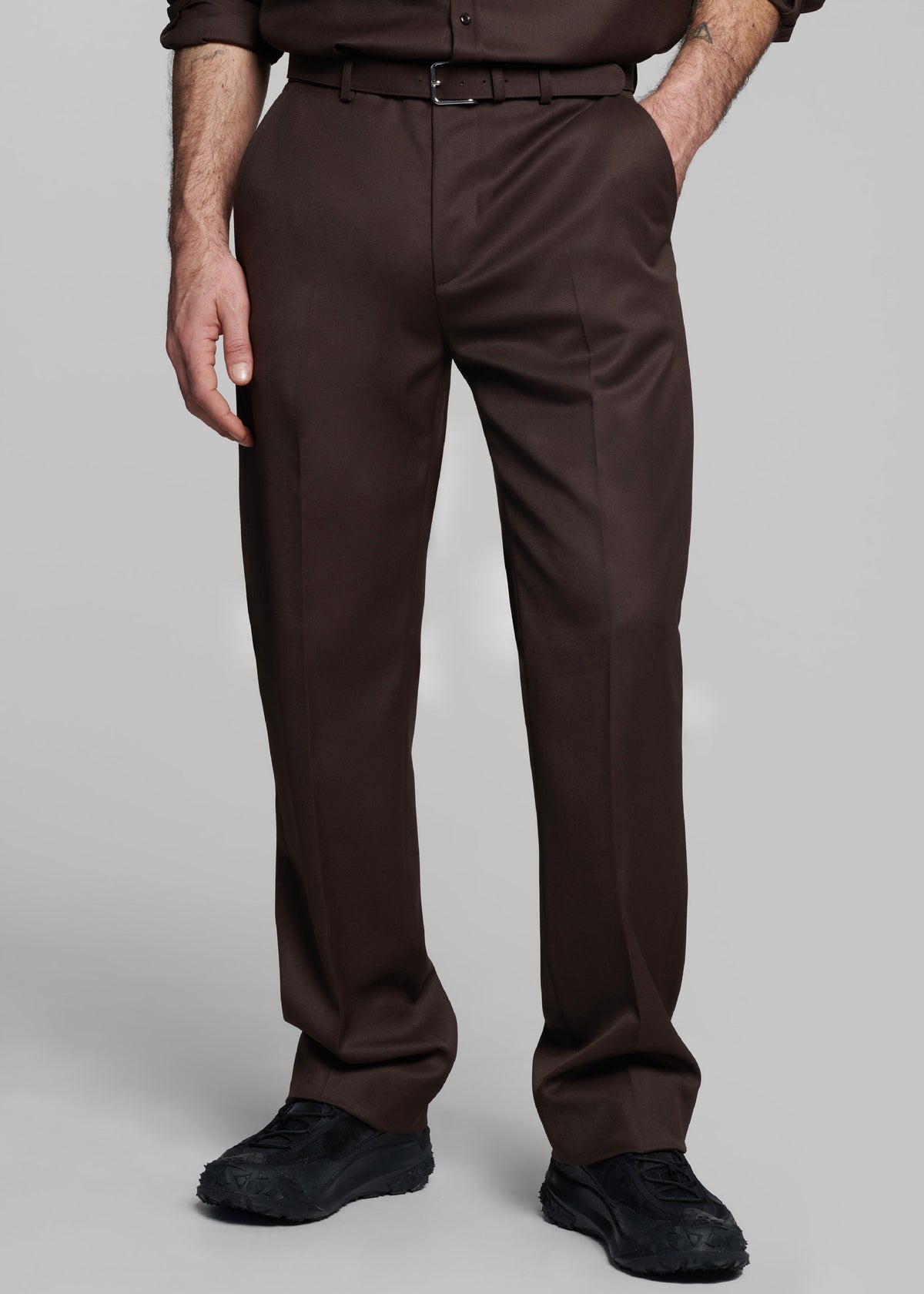 Mason Wool Trousers - Brown – view 2 of 10