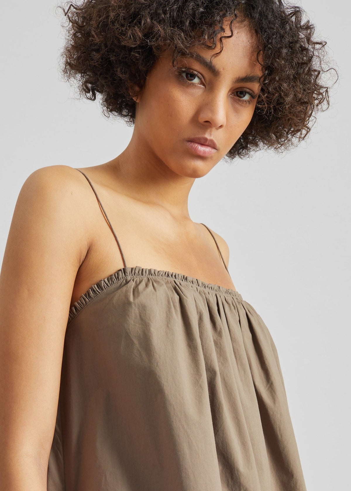 Matteau Frill Cami Mini Dress - Birch – view 3 of 6