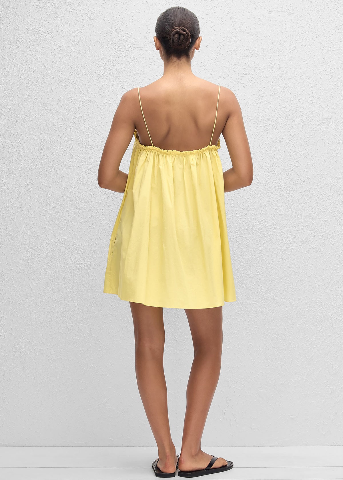 Matteau Frill Cami Mini Dress - Limoncello – view 5 of 6