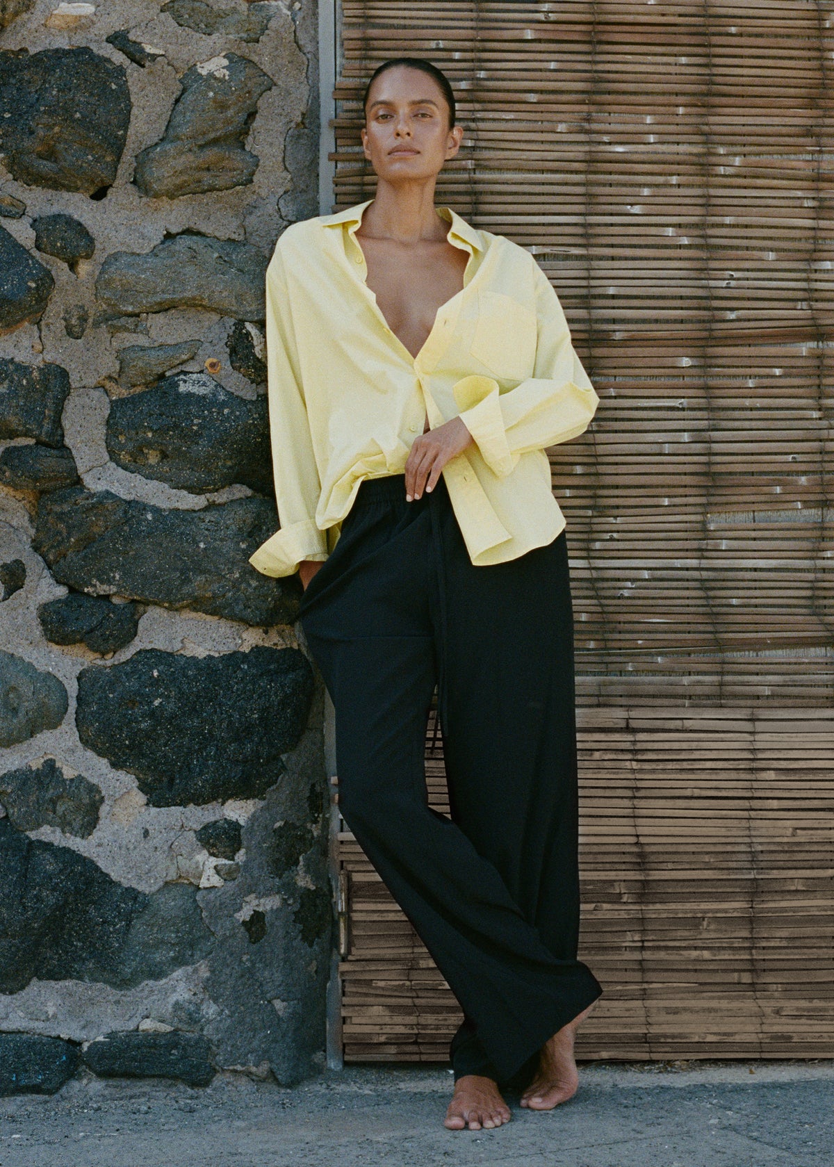 Matteau Relaxed Shirt - Limoncello – view 5 of 9