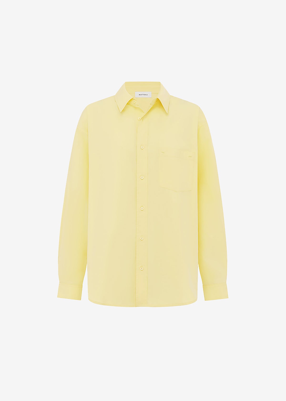Matteau Relaxed Shirt - Limoncello – view 9 of 9