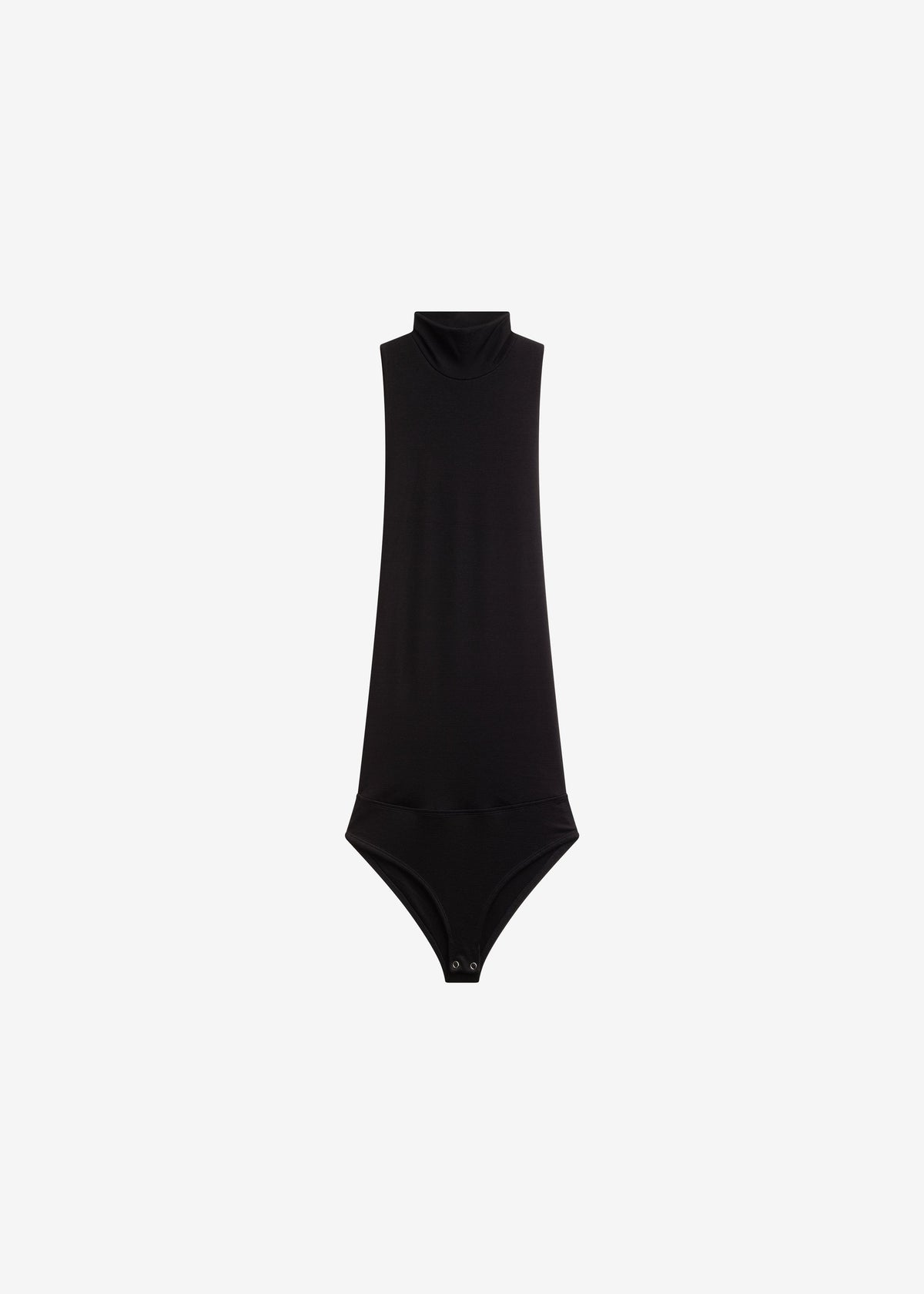 Maxen Mock Neck Bodysuit - Black – view 10 of 10