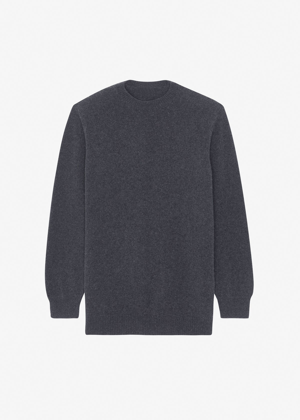 Maxime Knit Sweater Dress - Dark Grey Melange – view 10 of 10