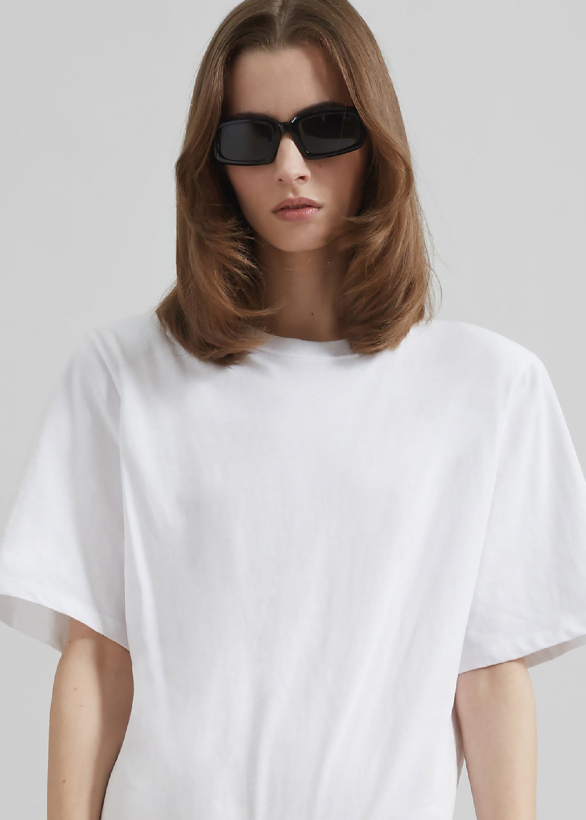 Meida Padded T-Shirt Bodysuit - White – view 5 of 9