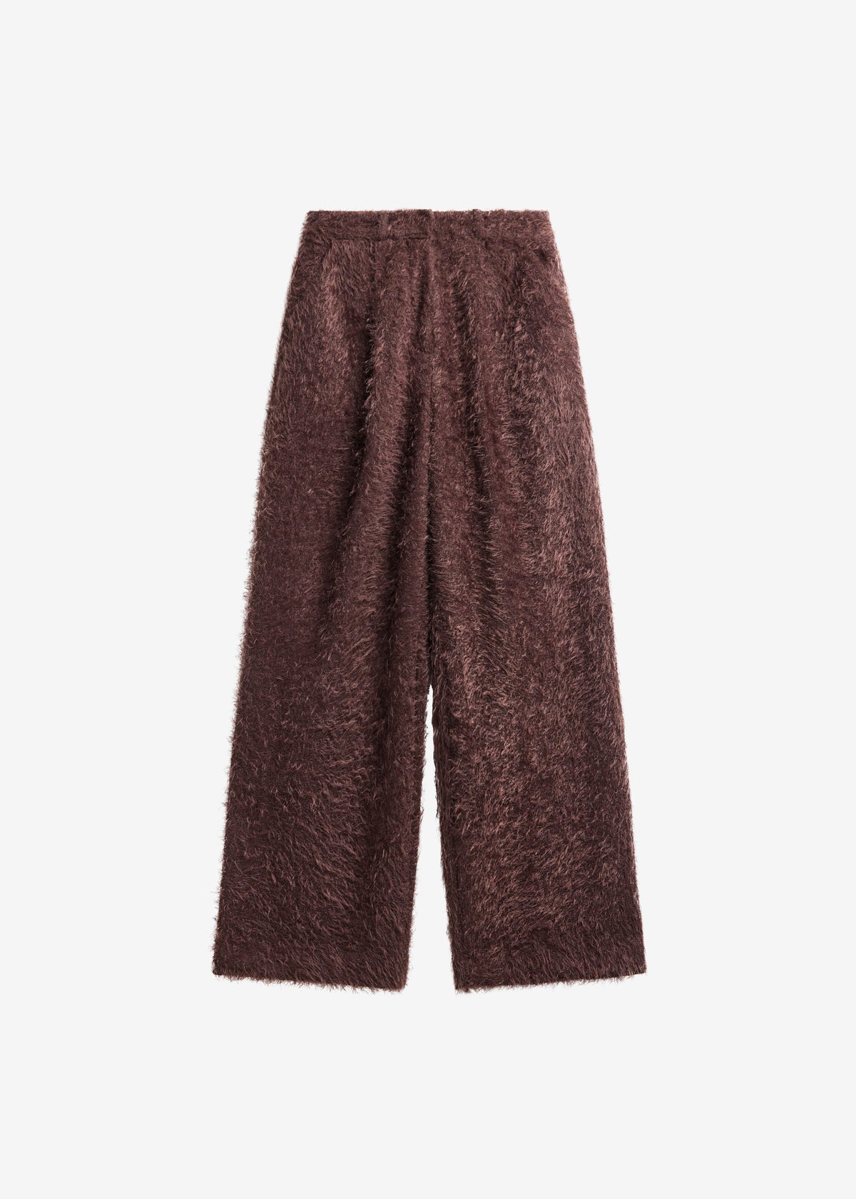 Melker Furry Pants - Mauve Brown – view 12 of 12
