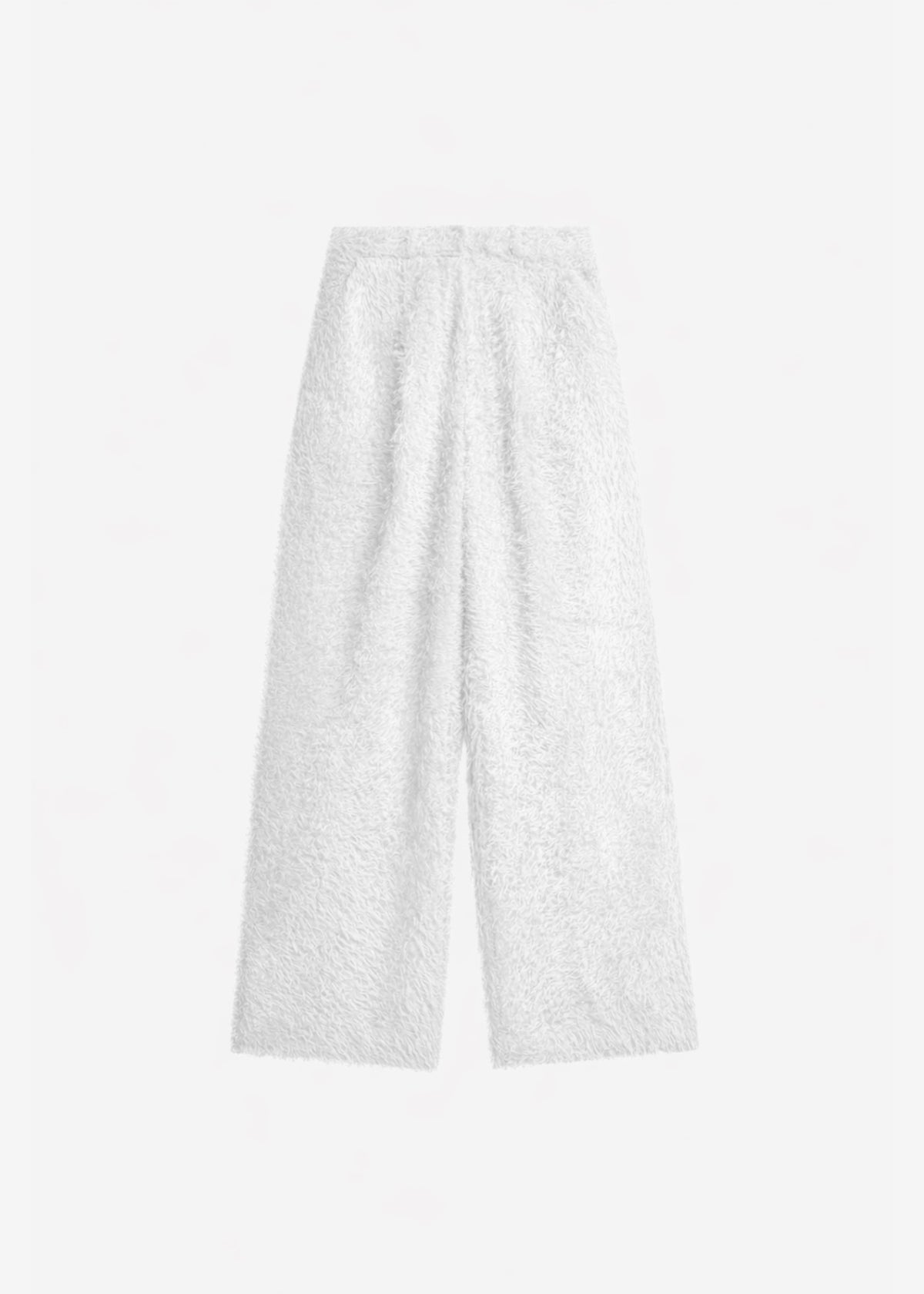 Melker Furry Pants - Off White – view 10 of 10