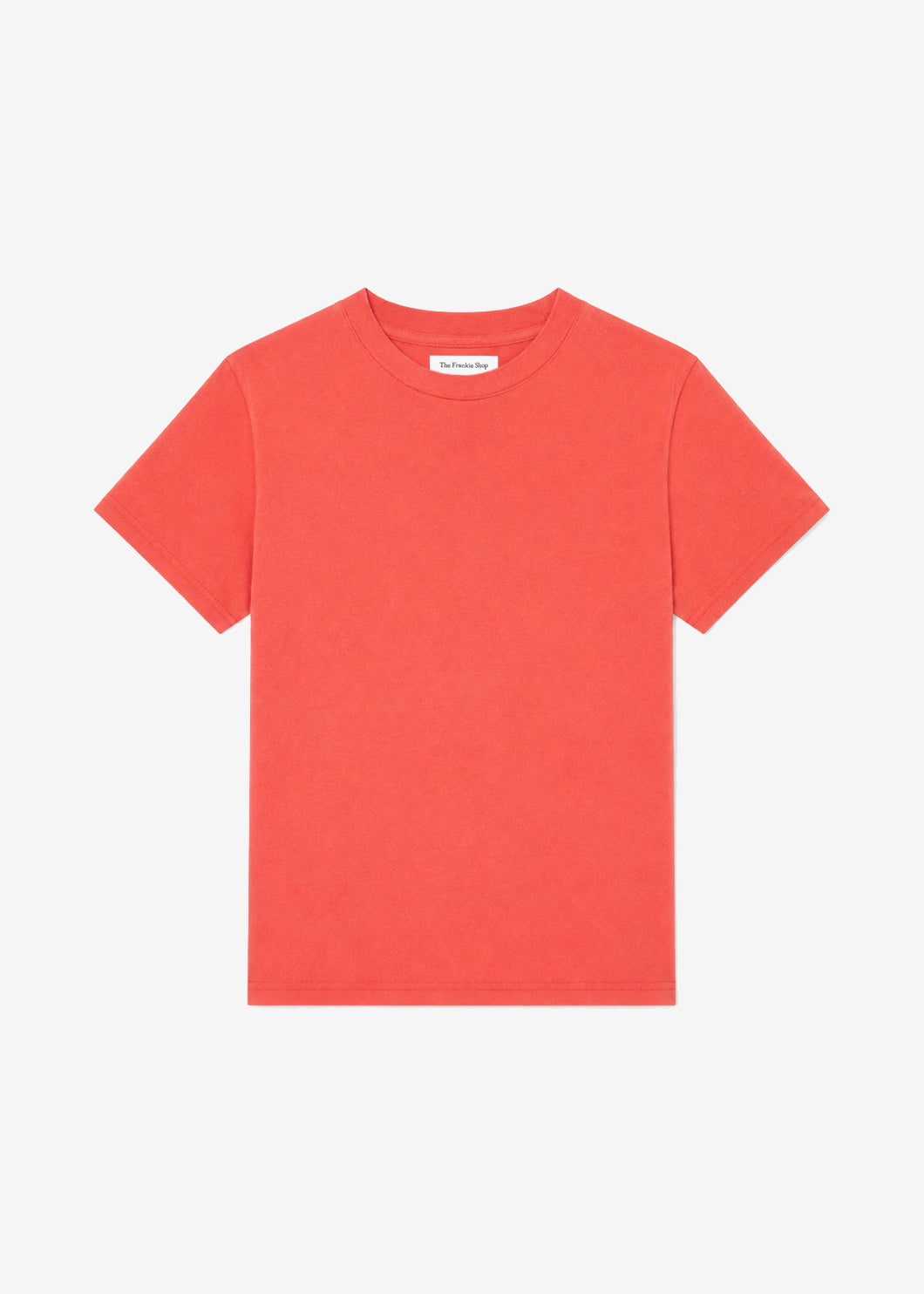 Meriot Simple Tee - Red – view 6 of 6
