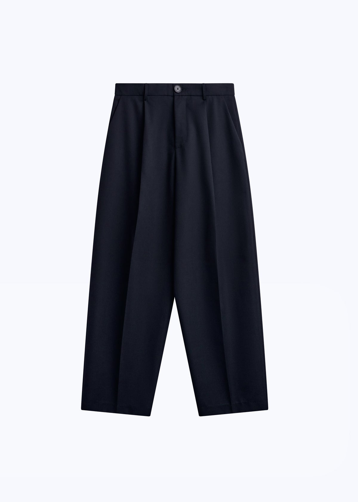 Milton Wool-Blend Trousers - Dark Navy – view 8 of 8