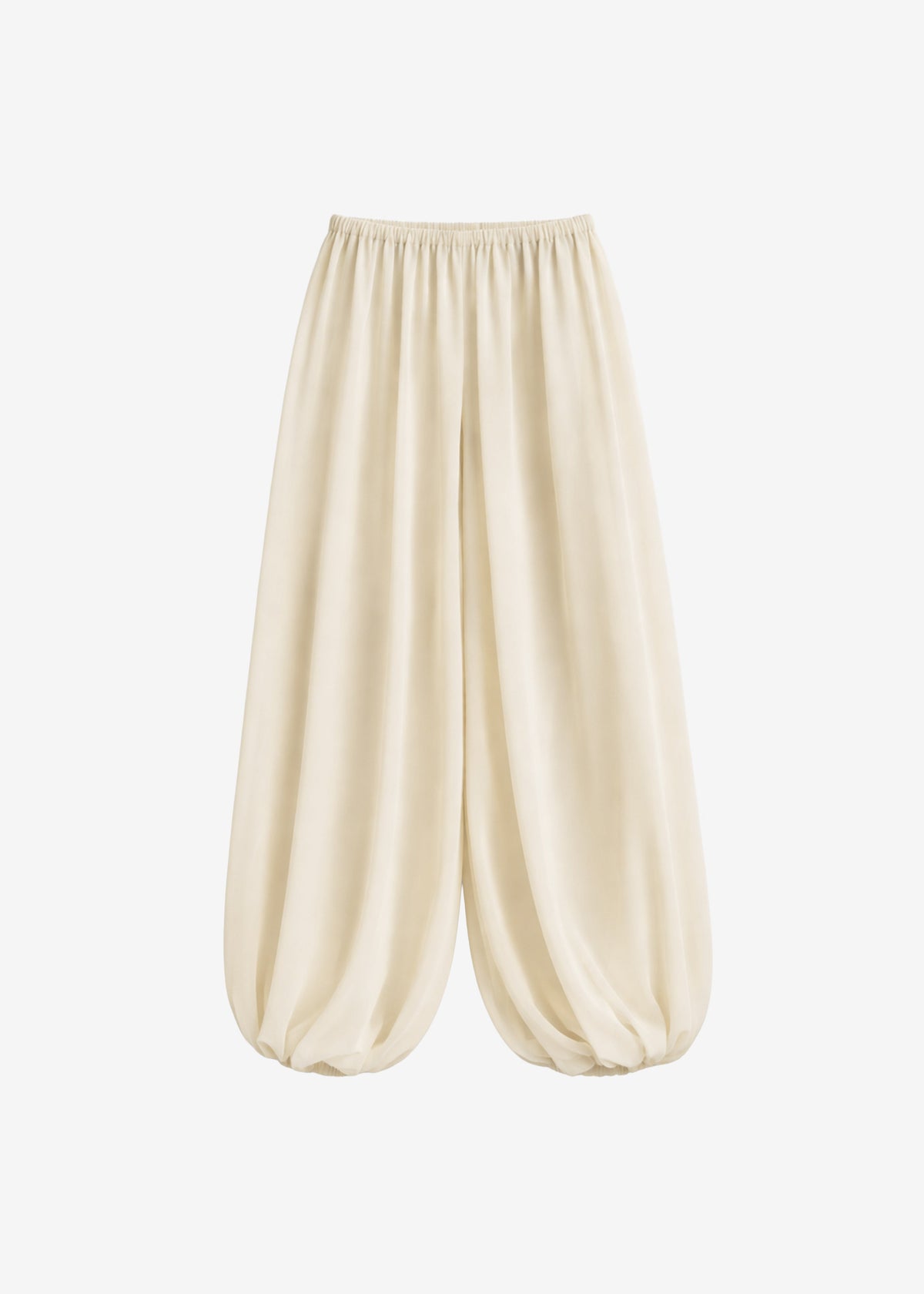 Mio Sheer Balloon Pants - Beige – view 7 of 7