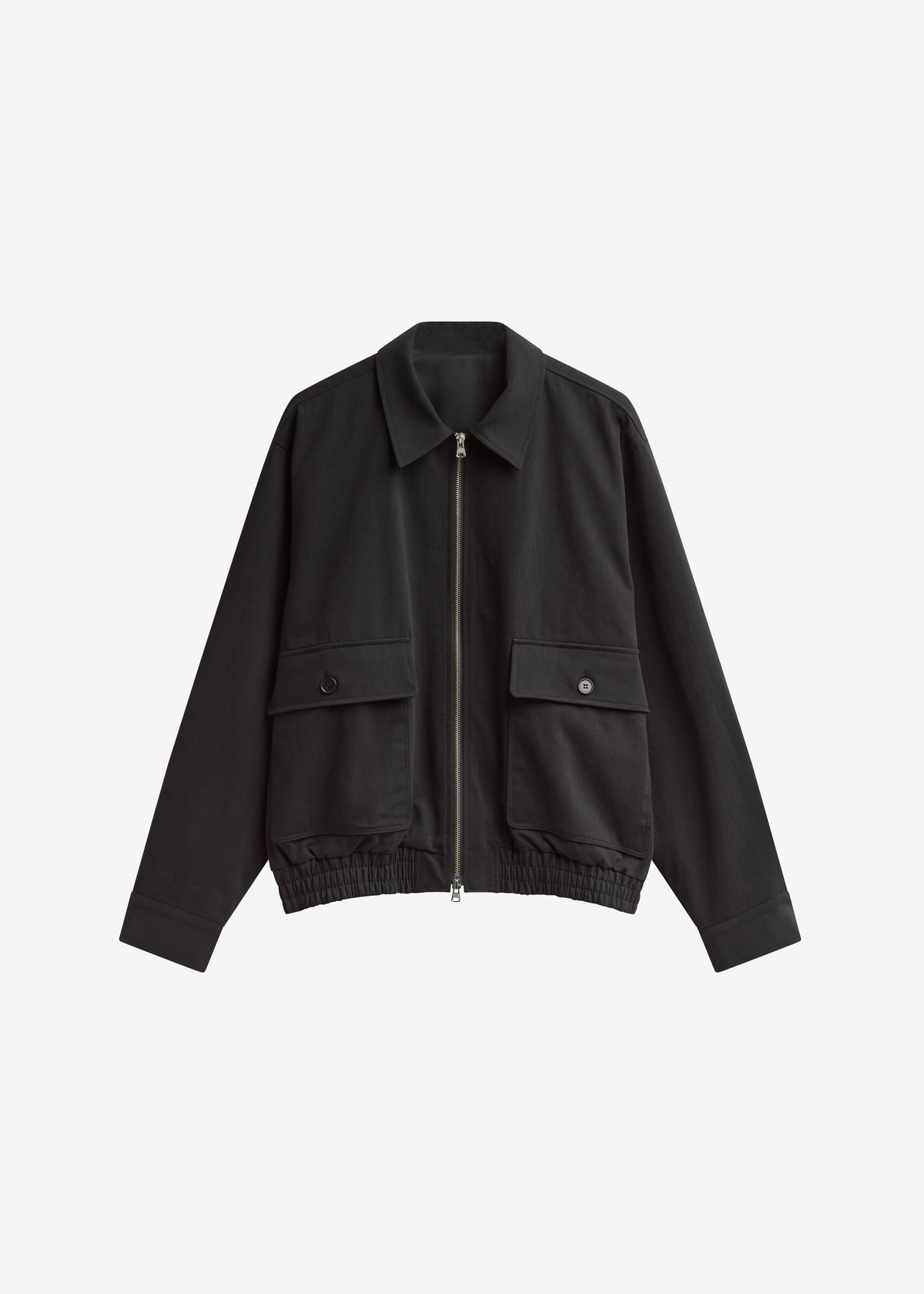 Mitchell Cotton Twill Jacket - Black – view 7 of 7