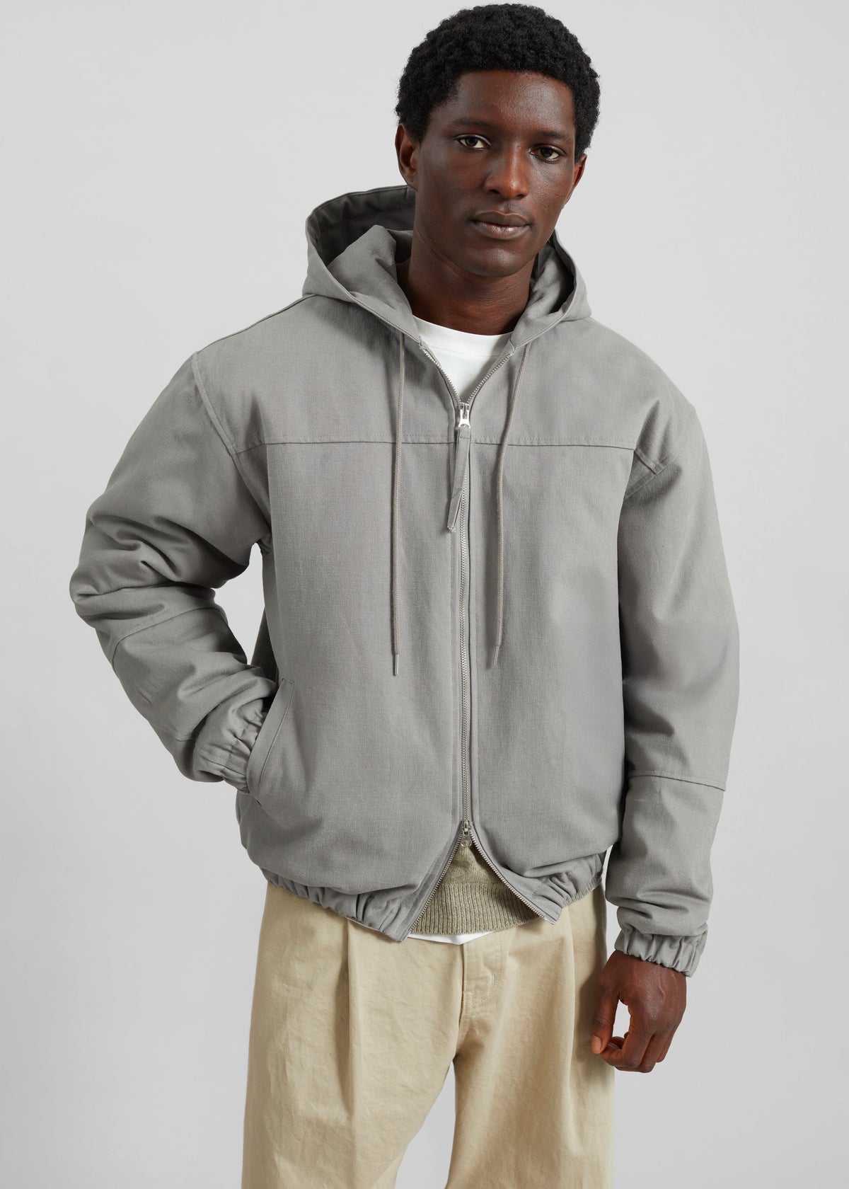 Molkom Padded Jacket - Taupe – view 9 of 13