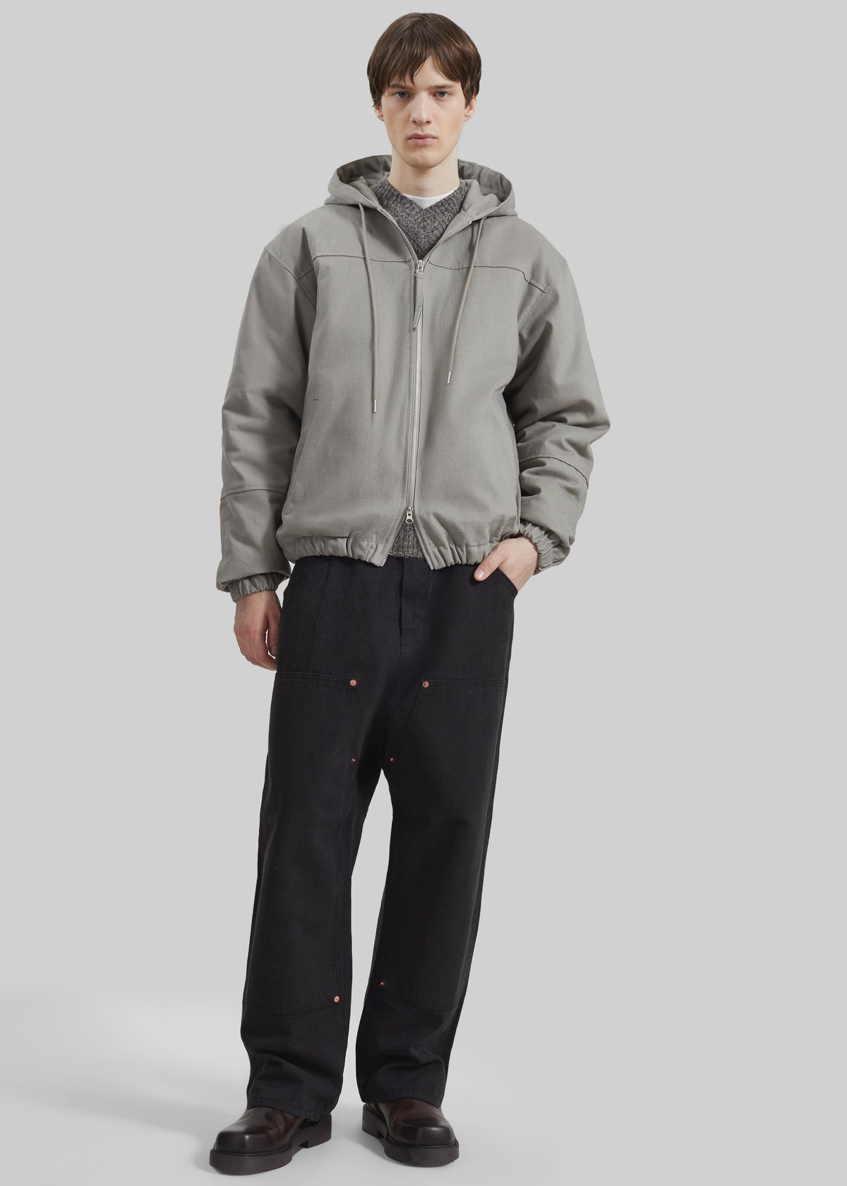 Molkom Padded Jacket - Taupe – view 2 of 13