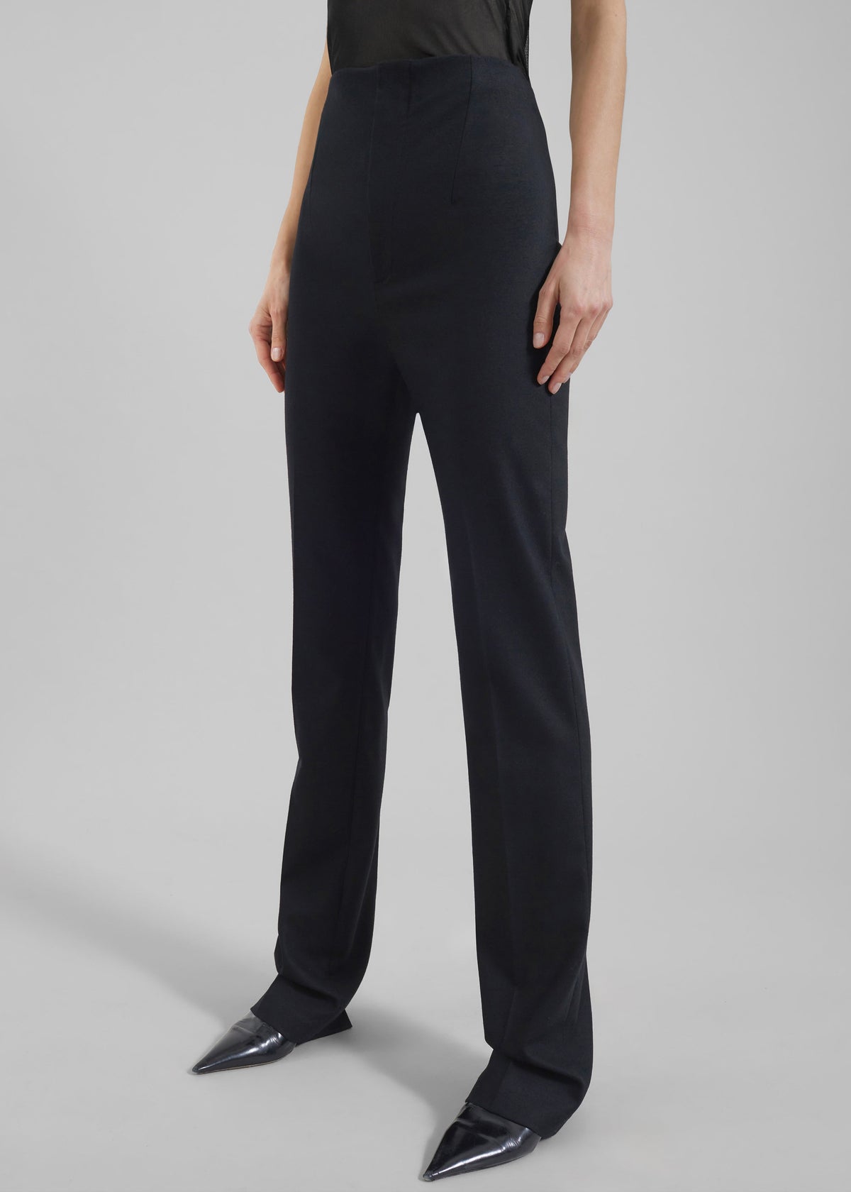 Morrison Long Trousers - Black – view 1 of 13