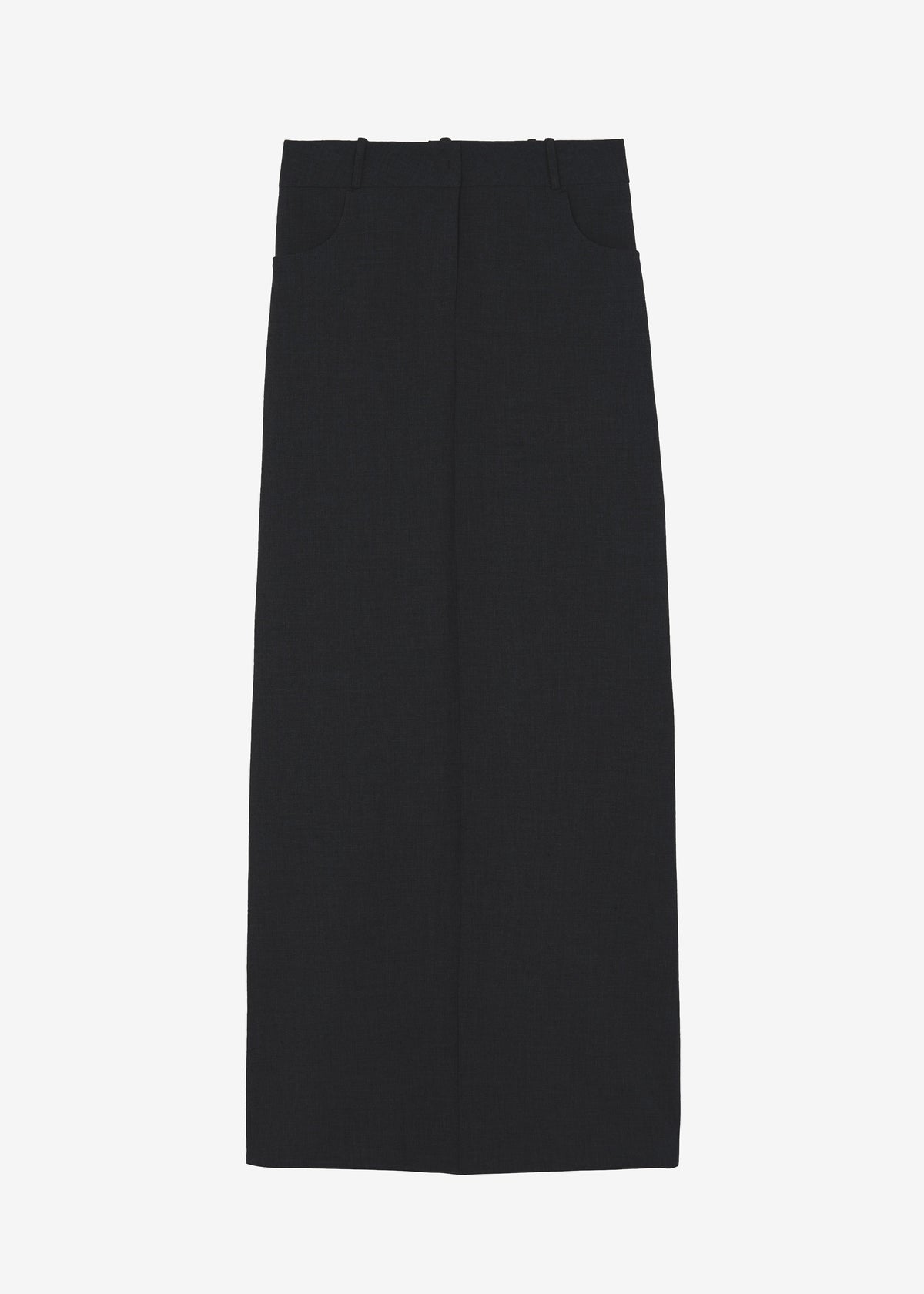 Malvo Long Pencil Skirt - Black – view 12 of 12