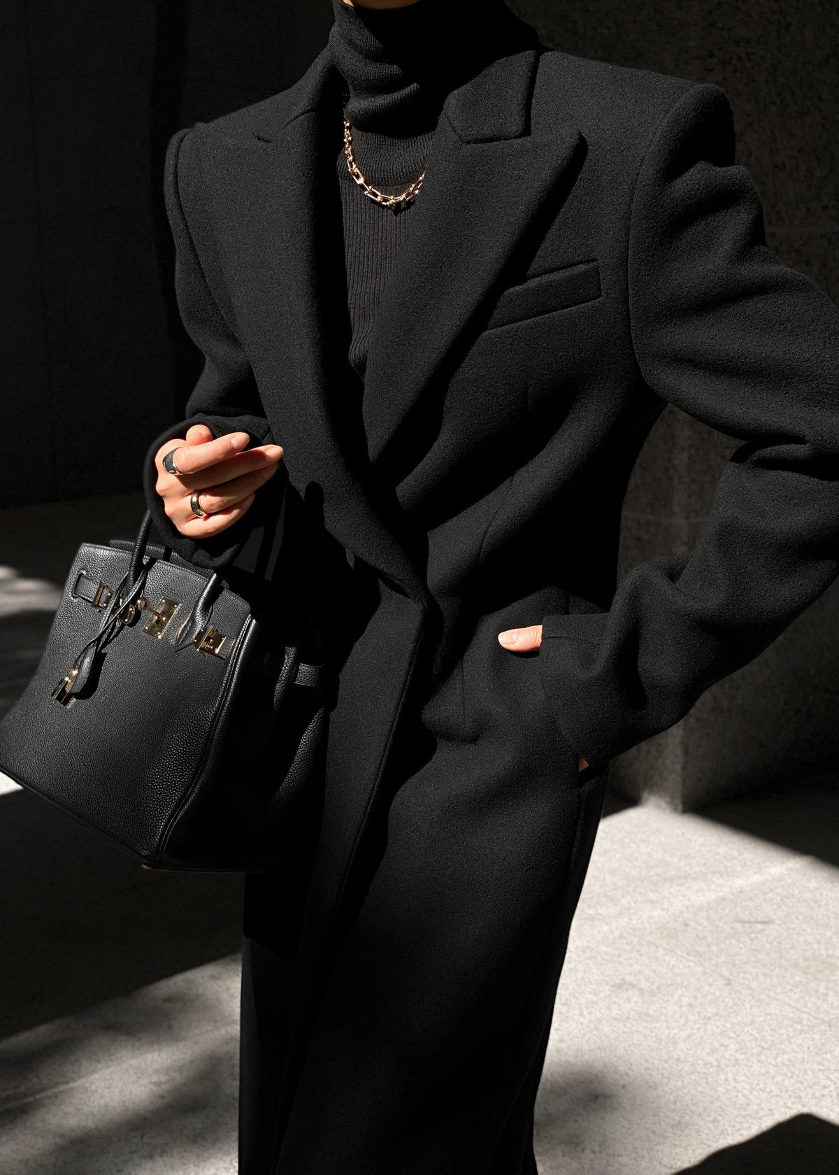 Melva Coat - Black – view 2 of 14