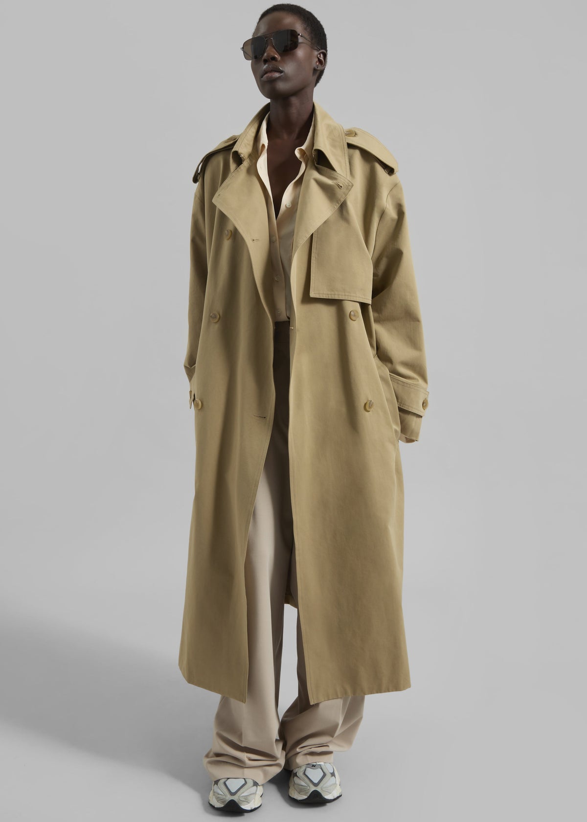 Nabesna Trench Coat - Beige – view 1 of 9