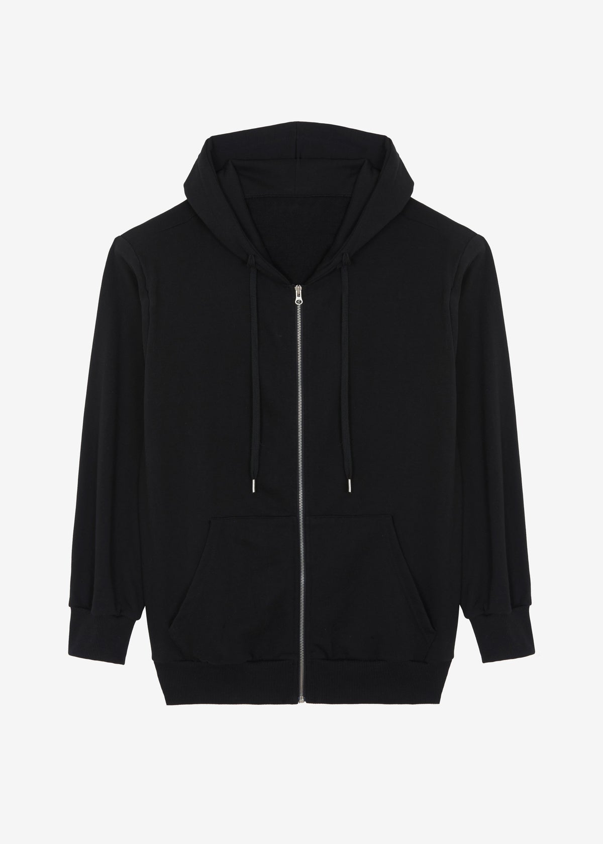 Nami Zip Up Hoodie - Black – view 9 of 9
