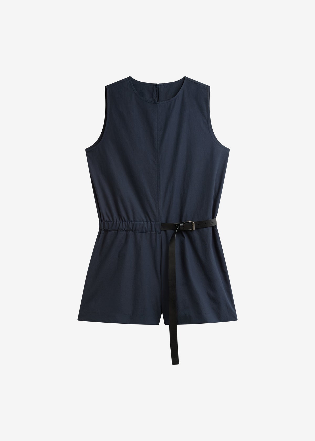Naxos Belted Romper - Navy – view 6 of 6