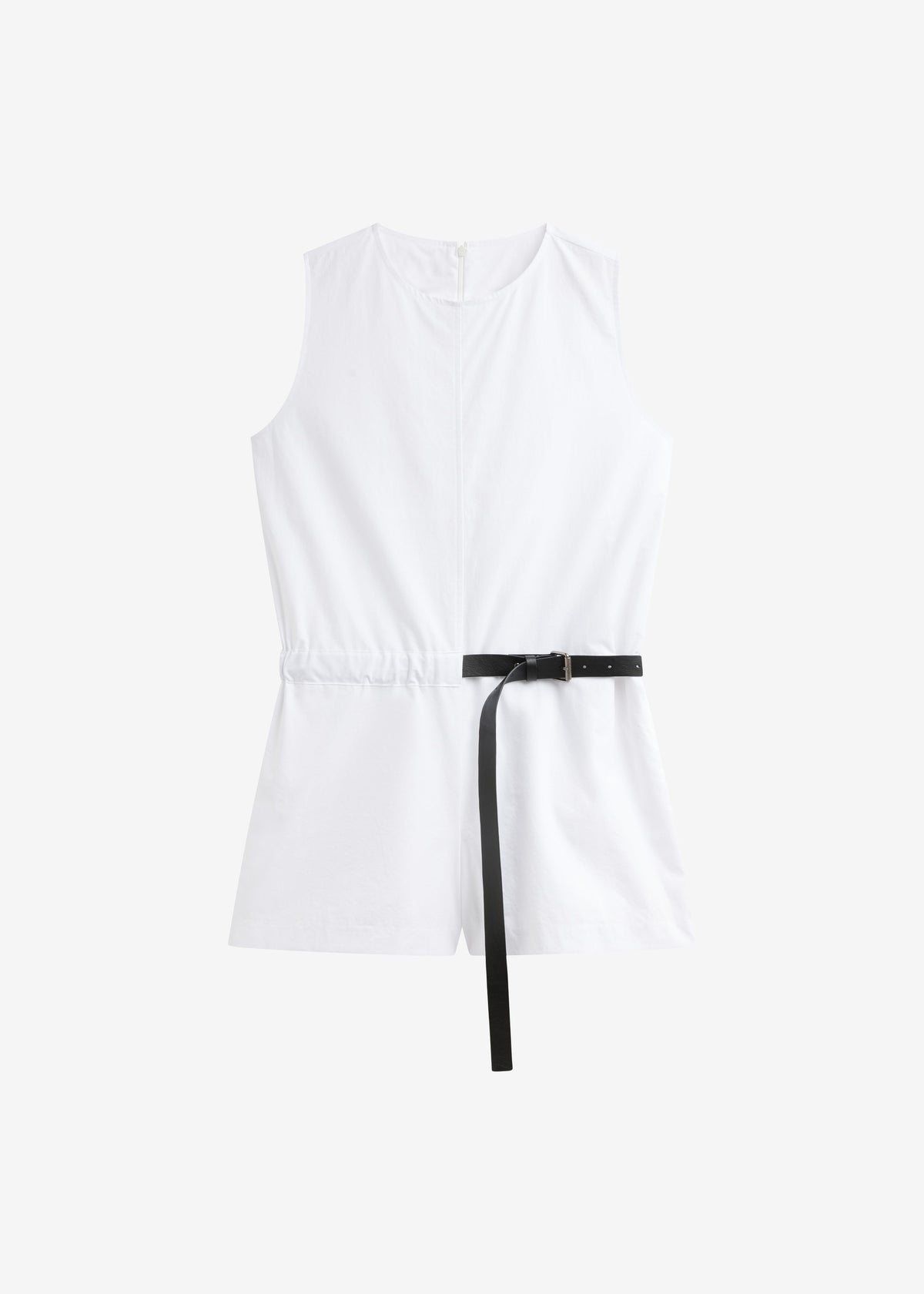 Naxos Belted Romper - White – view 7 of 7