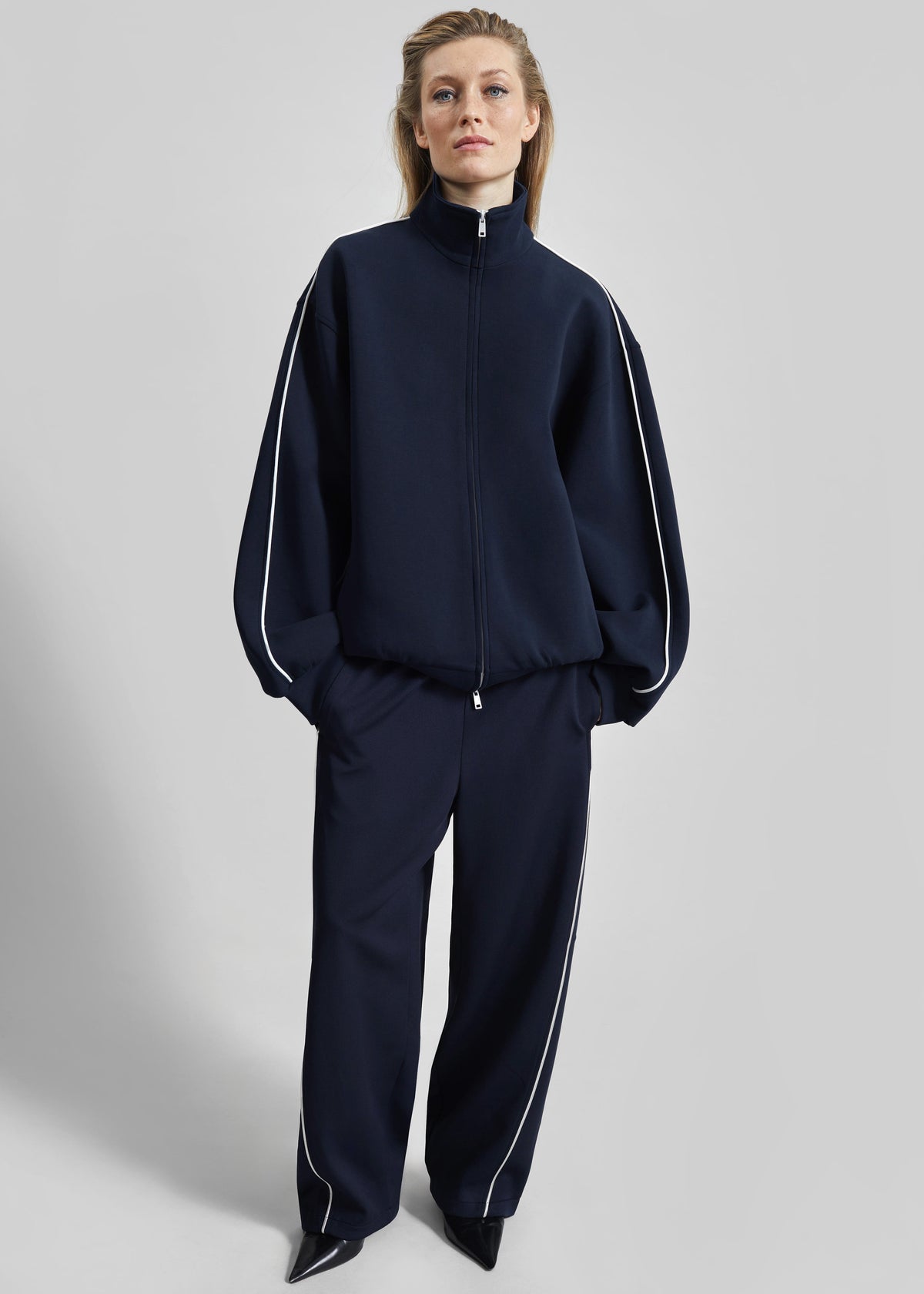 Nayen Zip-Up Jacket - Navy – view 4 of 13