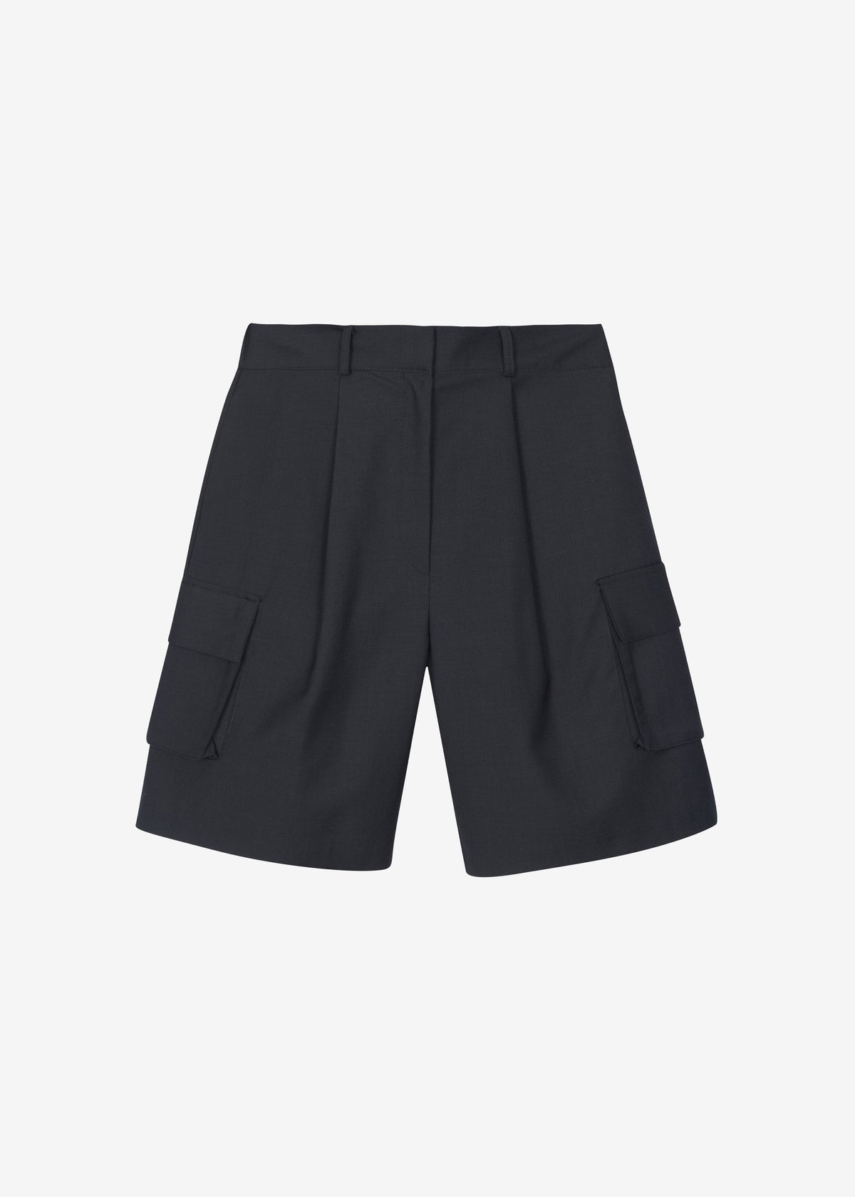 Nersac Cargo Bermuda Shorts - Charcoal – view 8 of 8