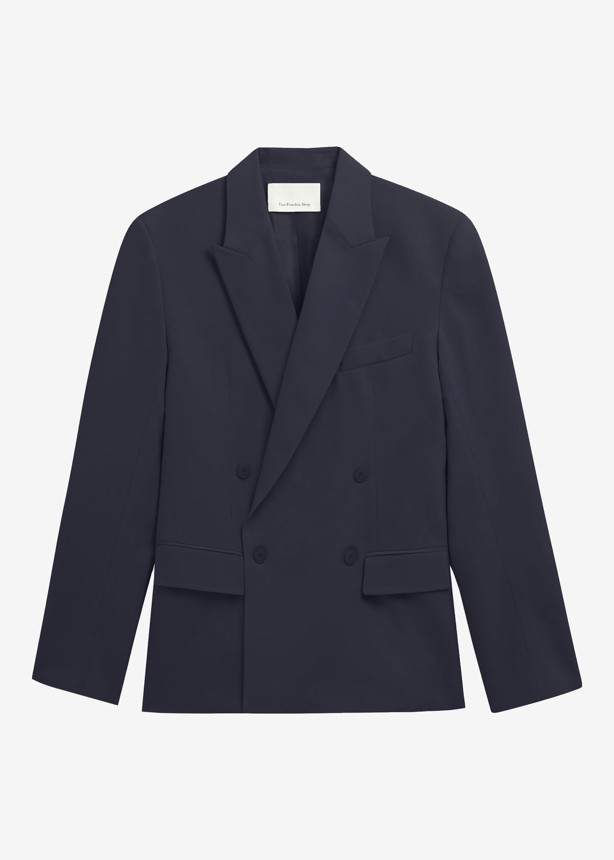 Newark Double Breasted Blazer - Navy – view 10 of 10