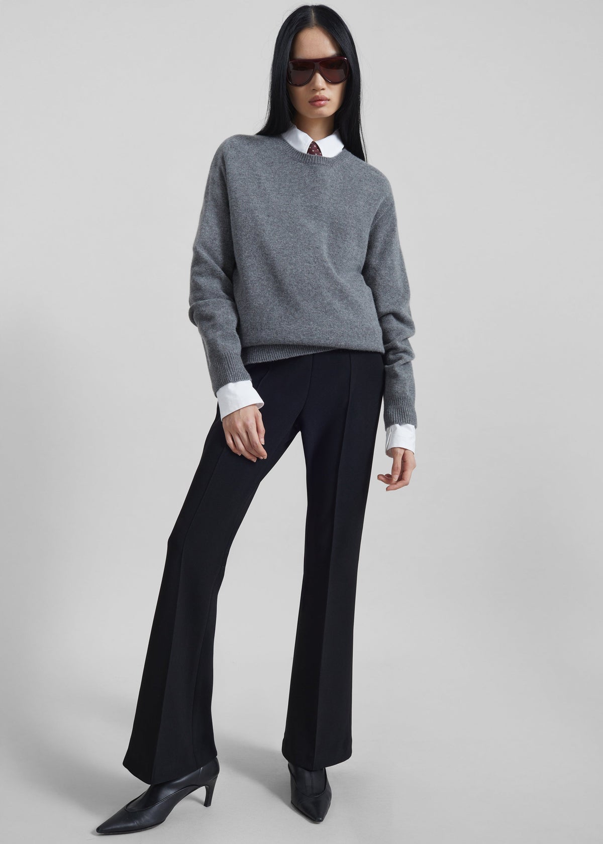 Nibelle Bootcut Pants - Black – view 1 of 10