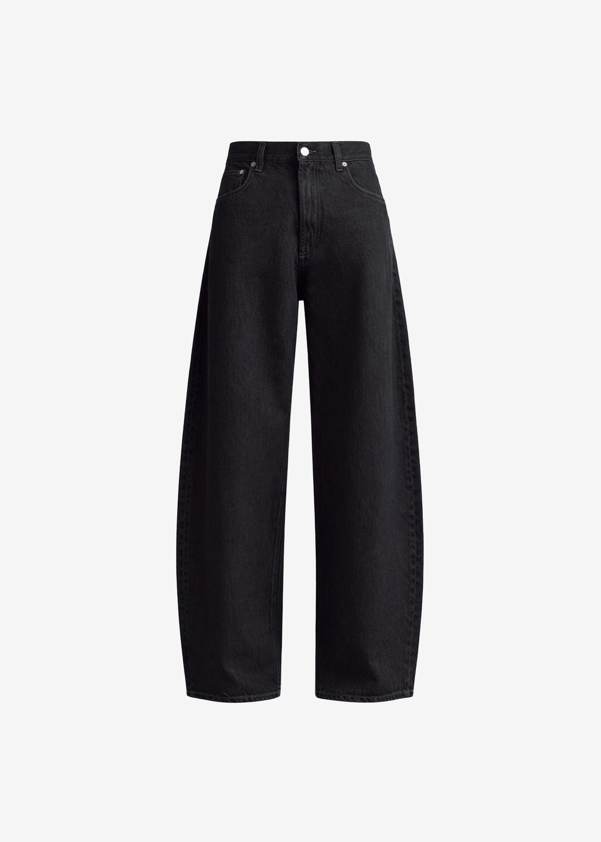 Nick Barrel Leg Jeans - Black Wash – view 6 of 6