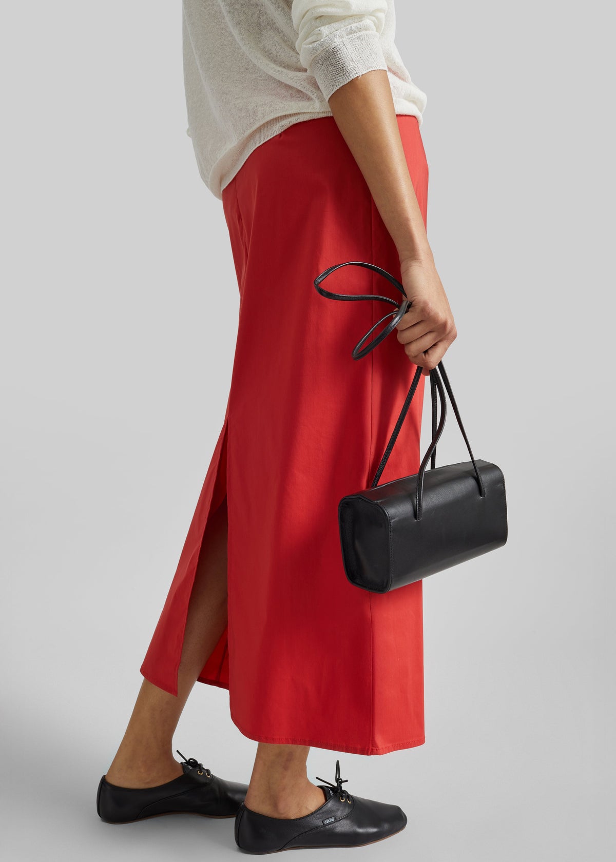 Nisa Midi Skirt - Red – view 3 of 8